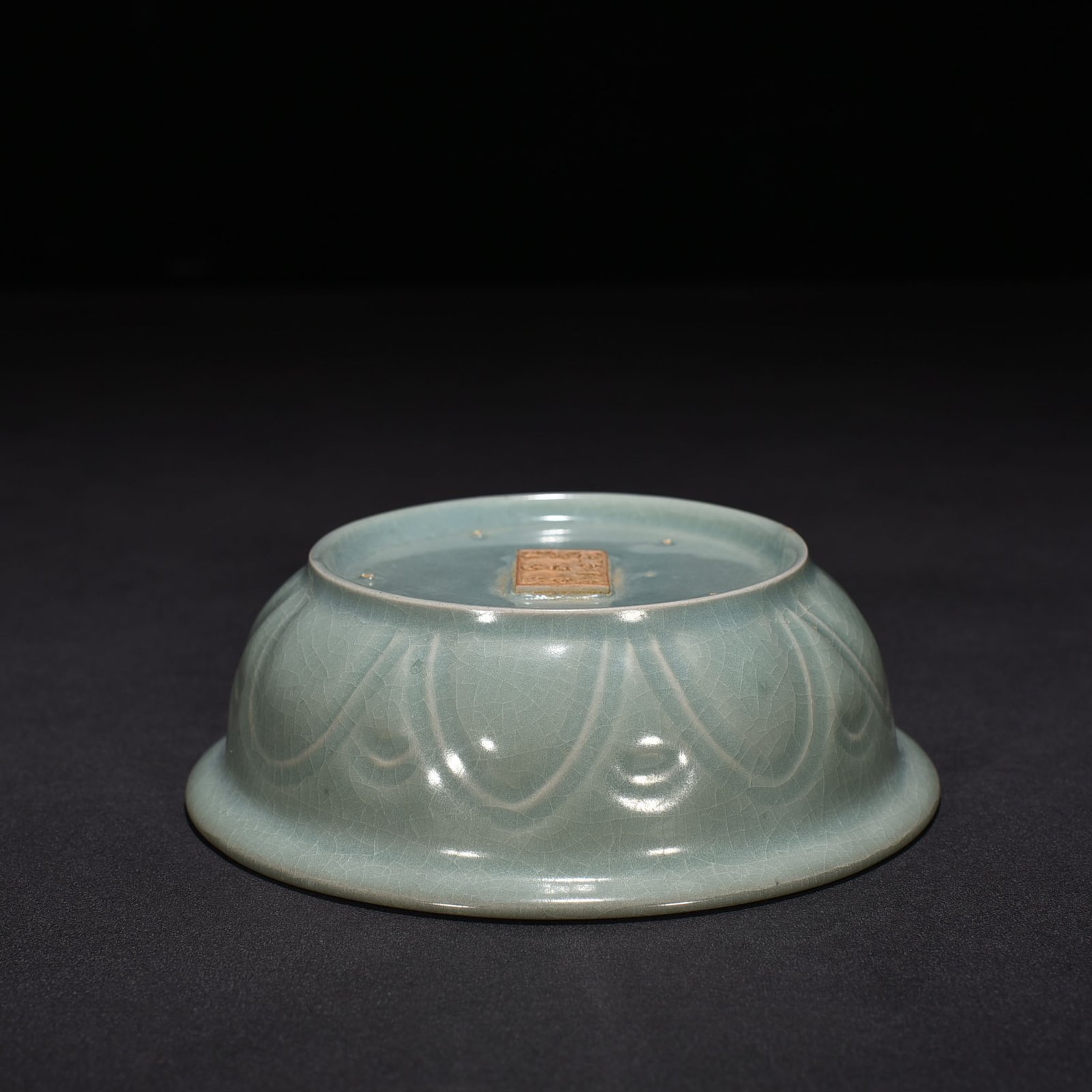 Song Dynasty Ru Kiln folded edge wash