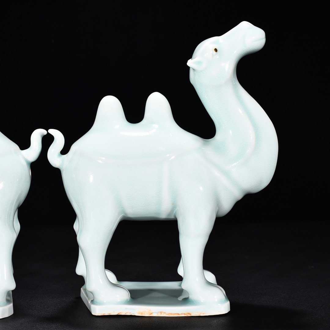 Song Dynasty Hutian Kiln Shadow Green Camel