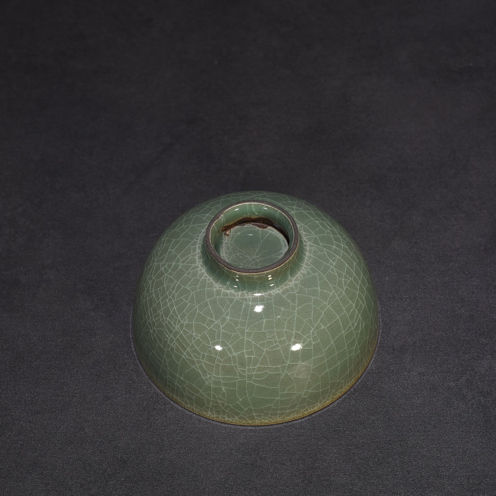 Song Dynasty Mi Color Yue Kiln Small Bowl