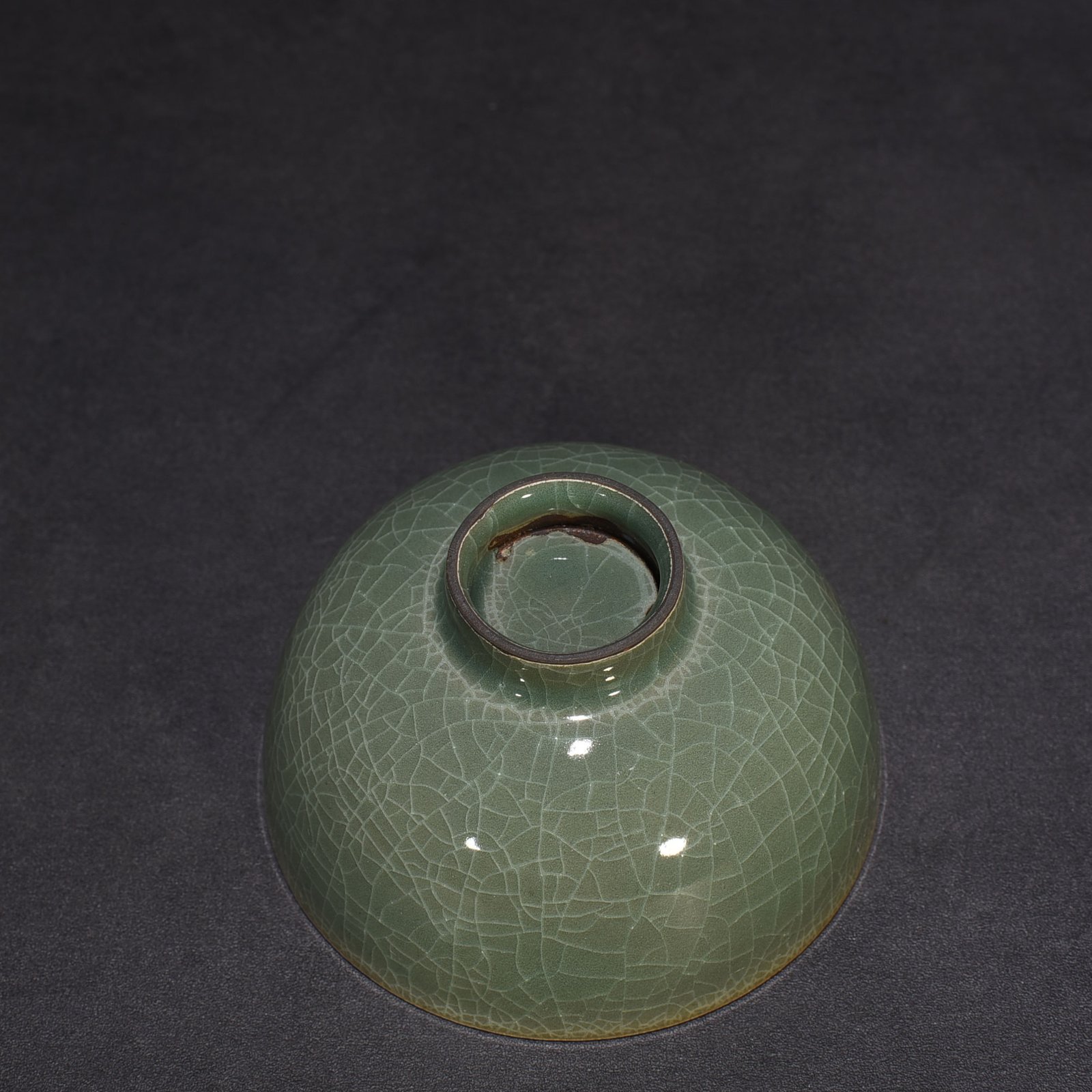 Song Dynasty Mi Color Yue Kiln Small Bowl