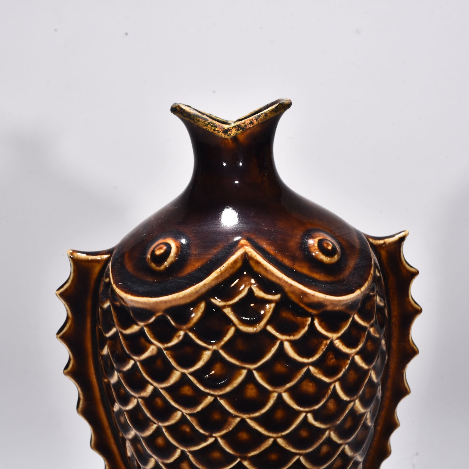 Song Dynasty Ziding double fish pattern bottle