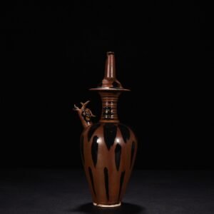 Song Dynasty Ziding rust-spotted glazed military holding device