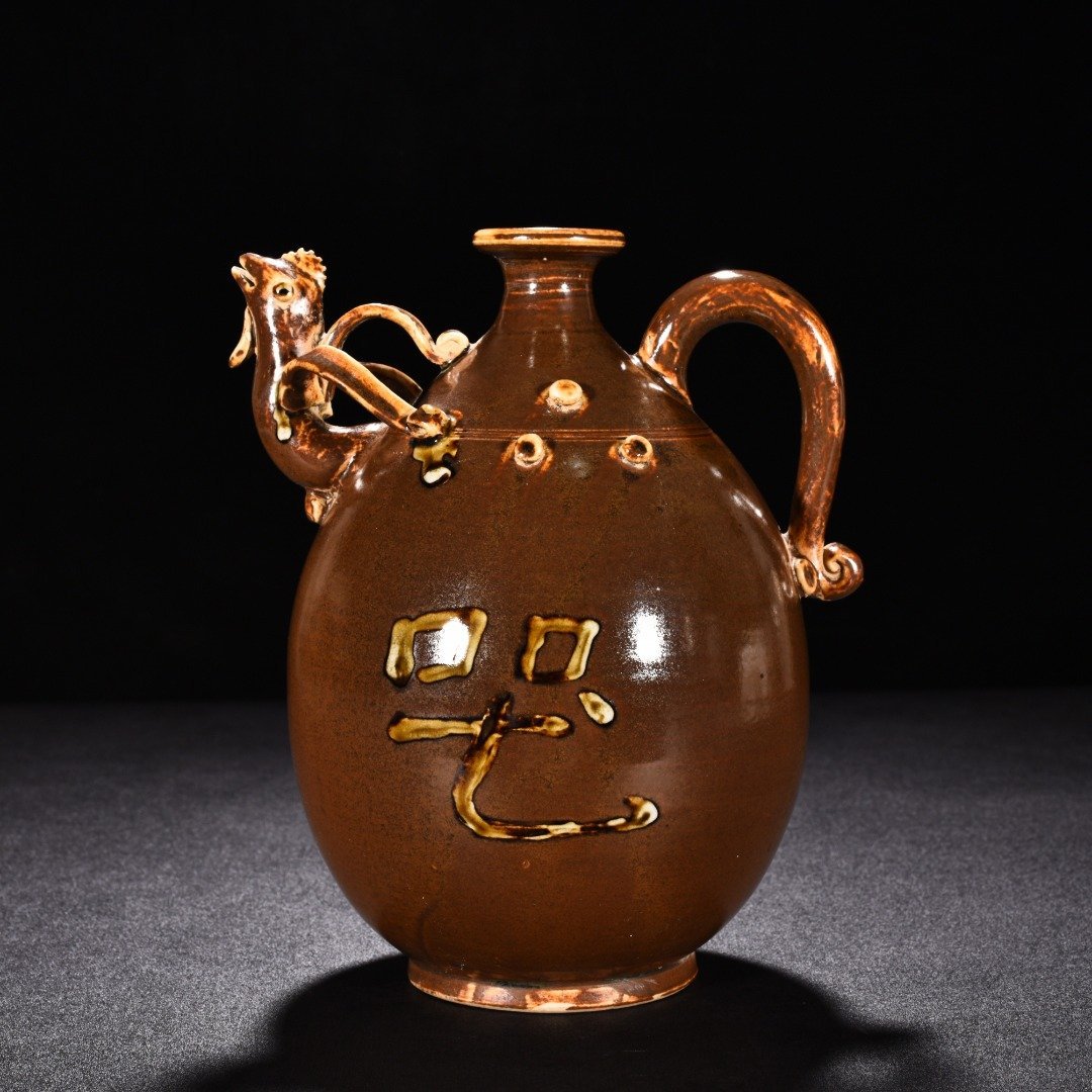 Song Dynasty Ziding chicken head pot