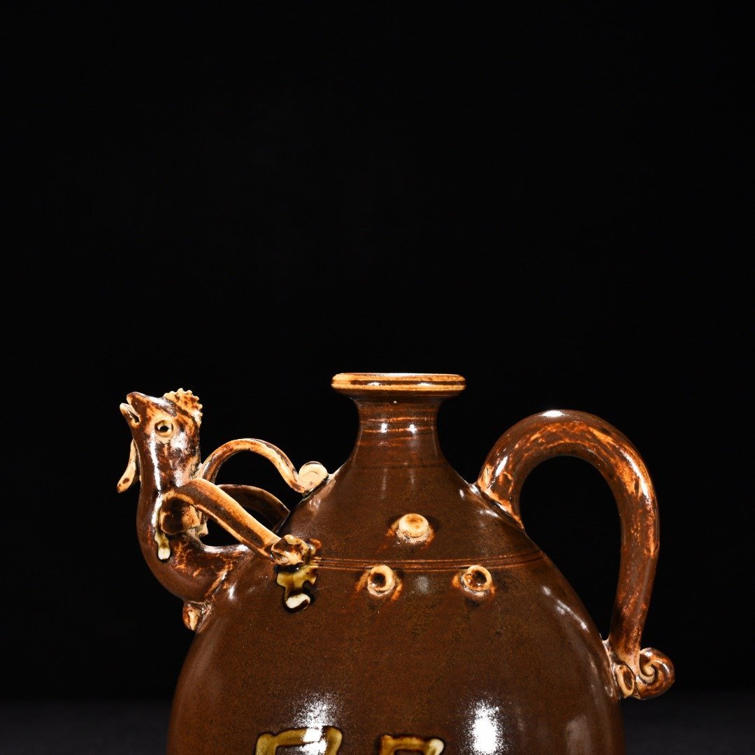 Song Dynasty Ziding chicken head pot