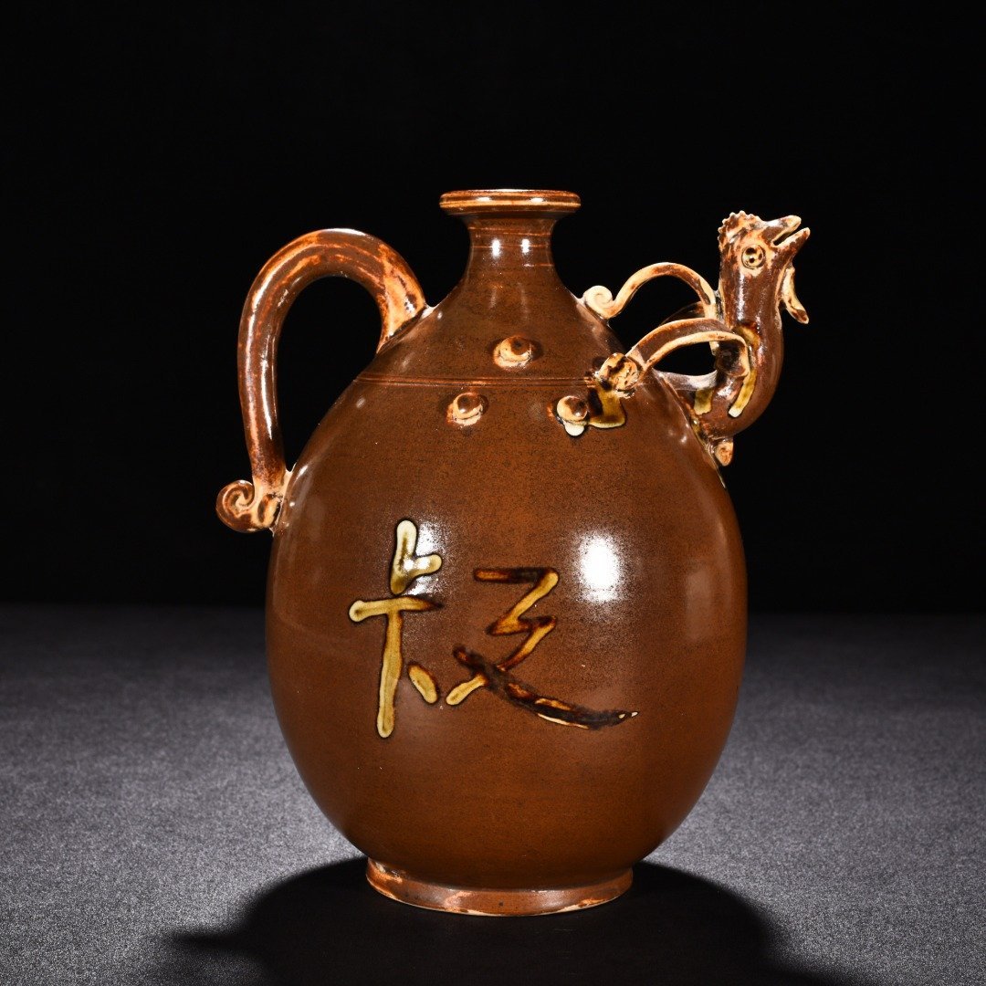 Song Dynasty Ziding chicken head pot