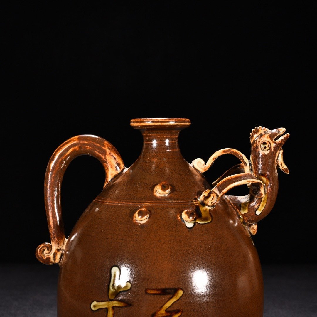 Song Dynasty Ziding chicken head pot