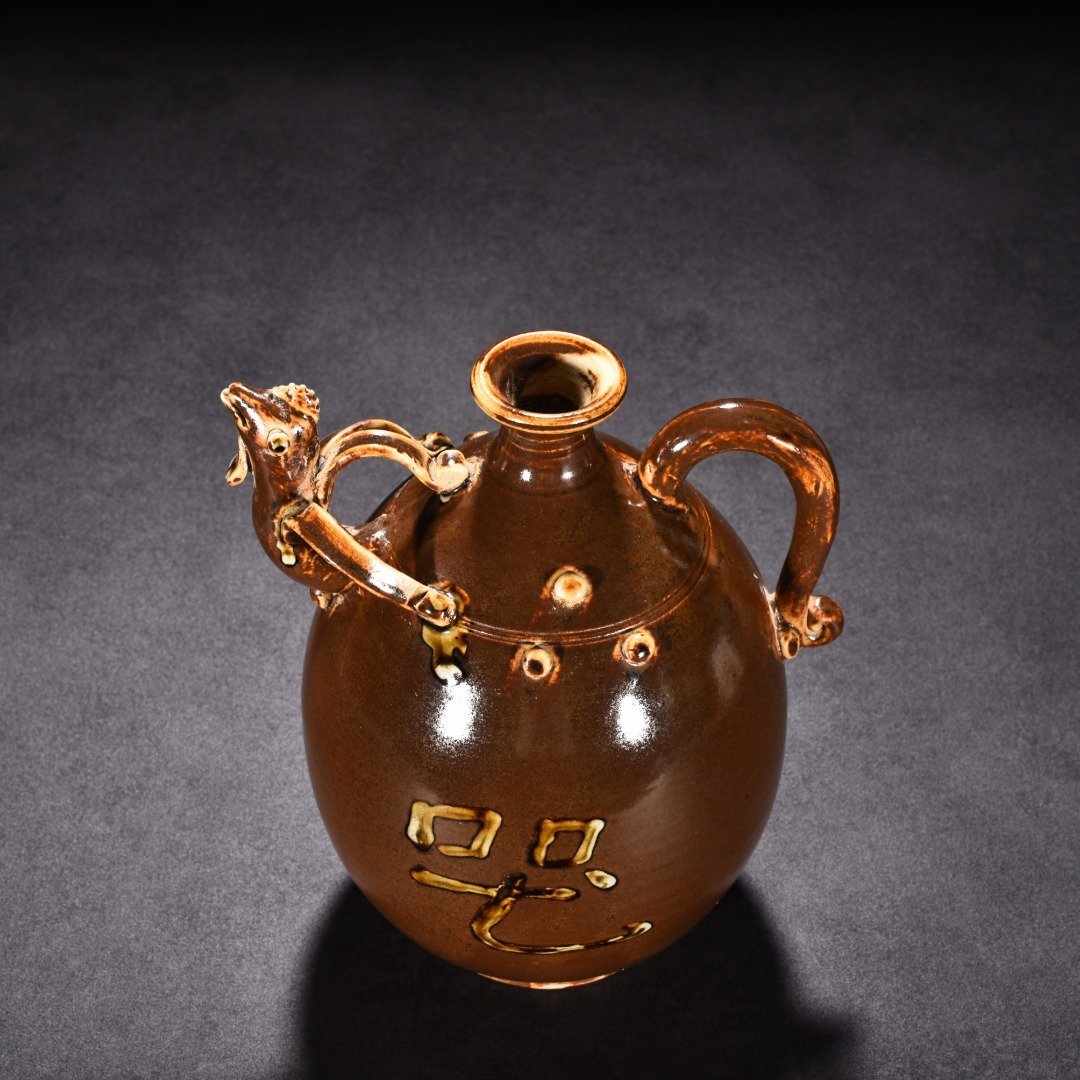 Song Dynasty Ziding chicken head pot