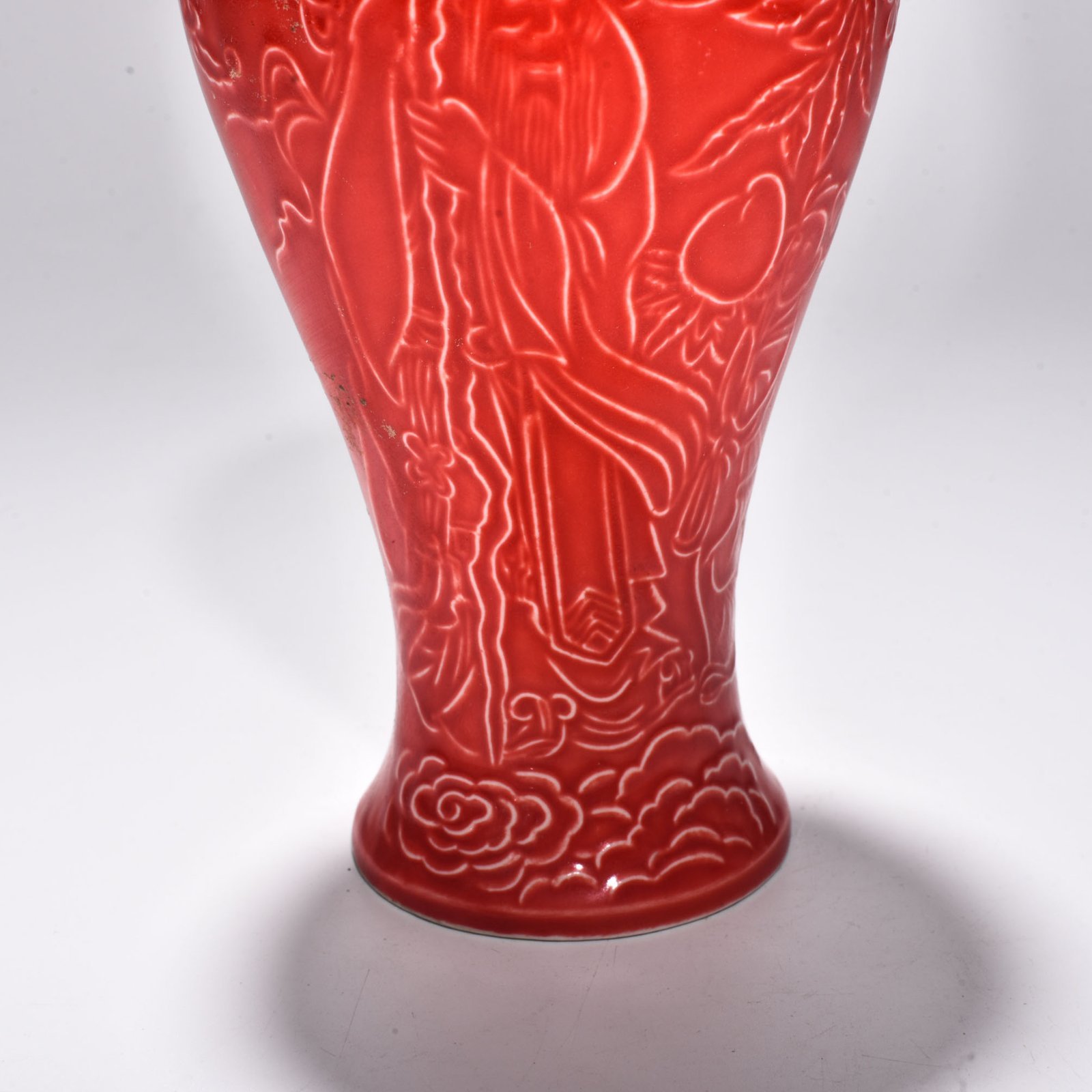 Song Dynasty Hong longevity star plum vase