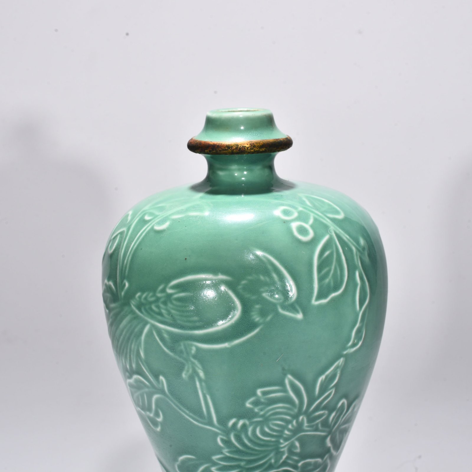 Song Dynasty Luding bamboo plum vase