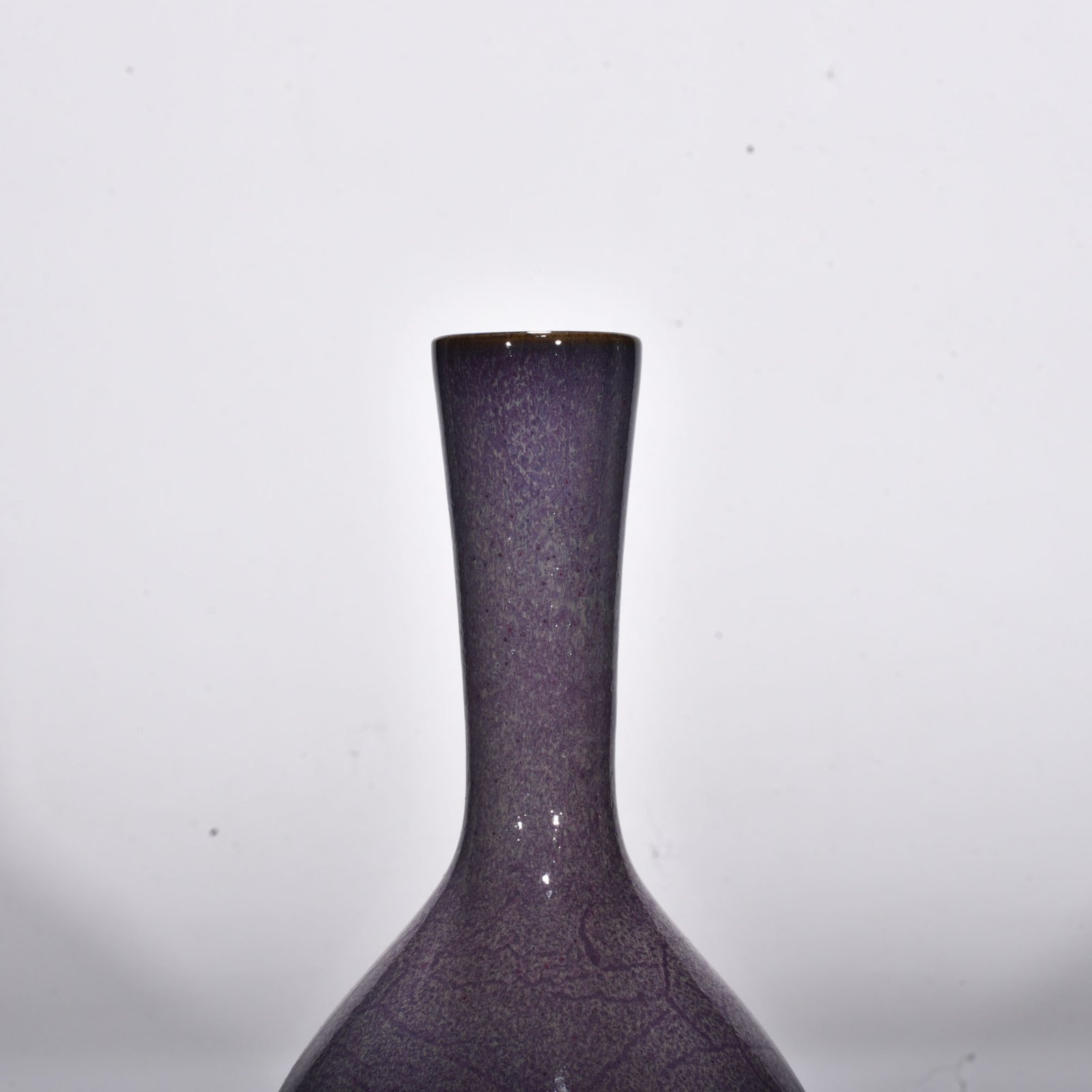Song Dynasty Jun kiln lilac purple glaze bile bottle