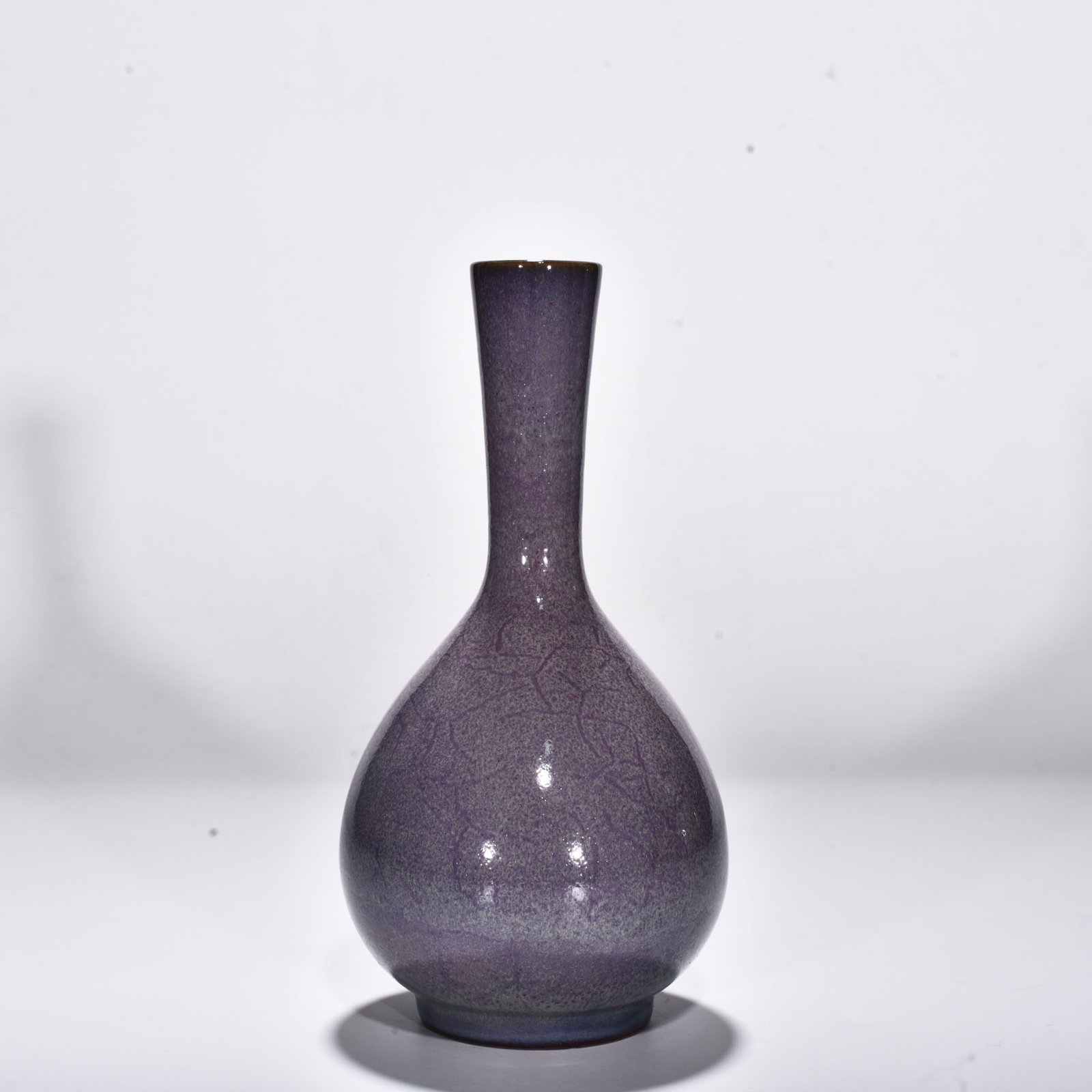 Song Dynasty Jun kiln lilac purple glaze bile bottle