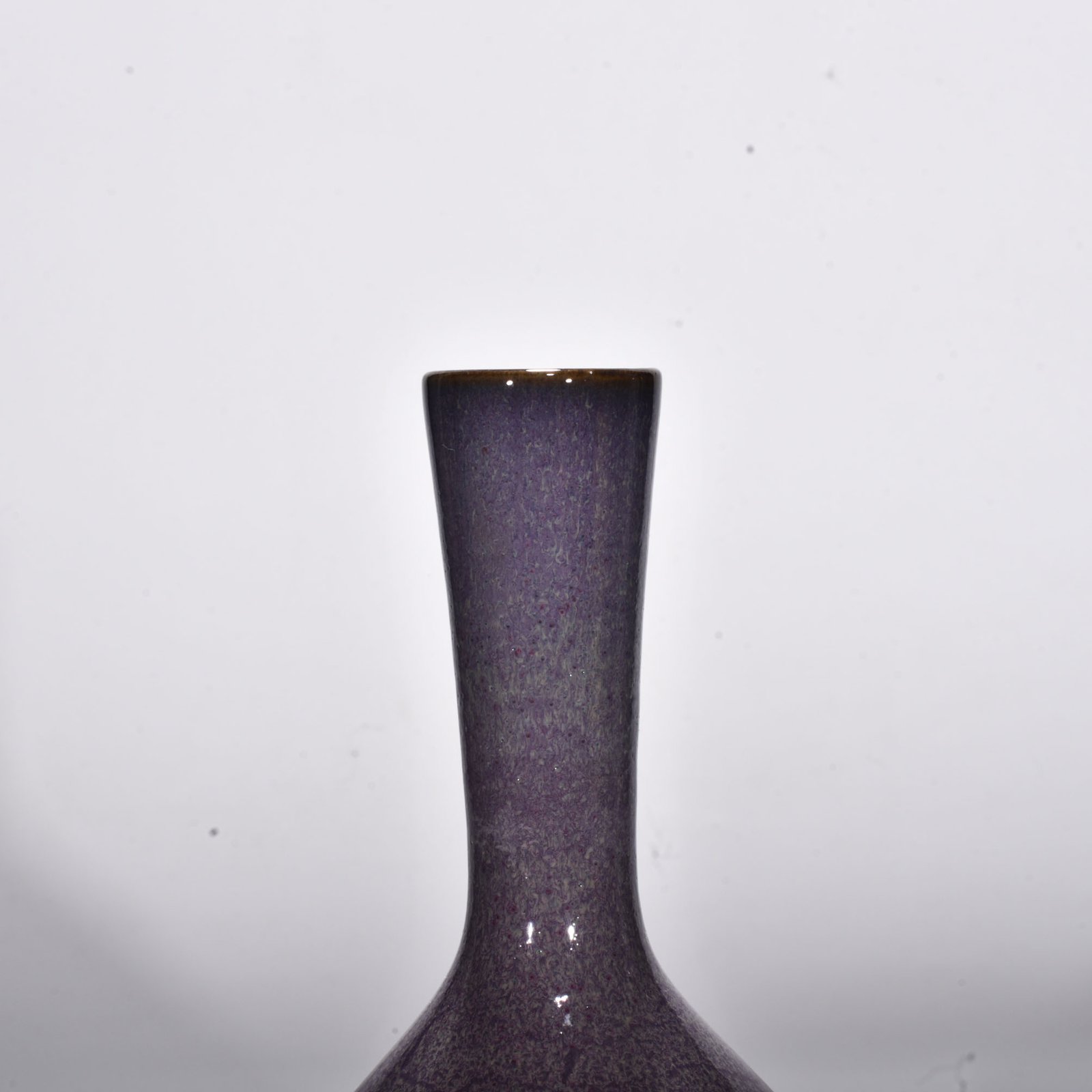 Song Dynasty Jun kiln lilac purple glaze bile bottle