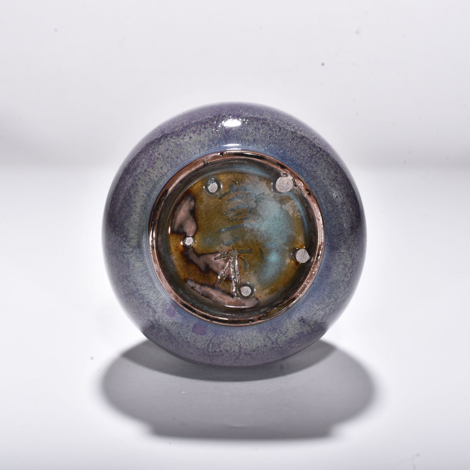 Song Dynasty Jun kiln lilac purple glaze bile bottle