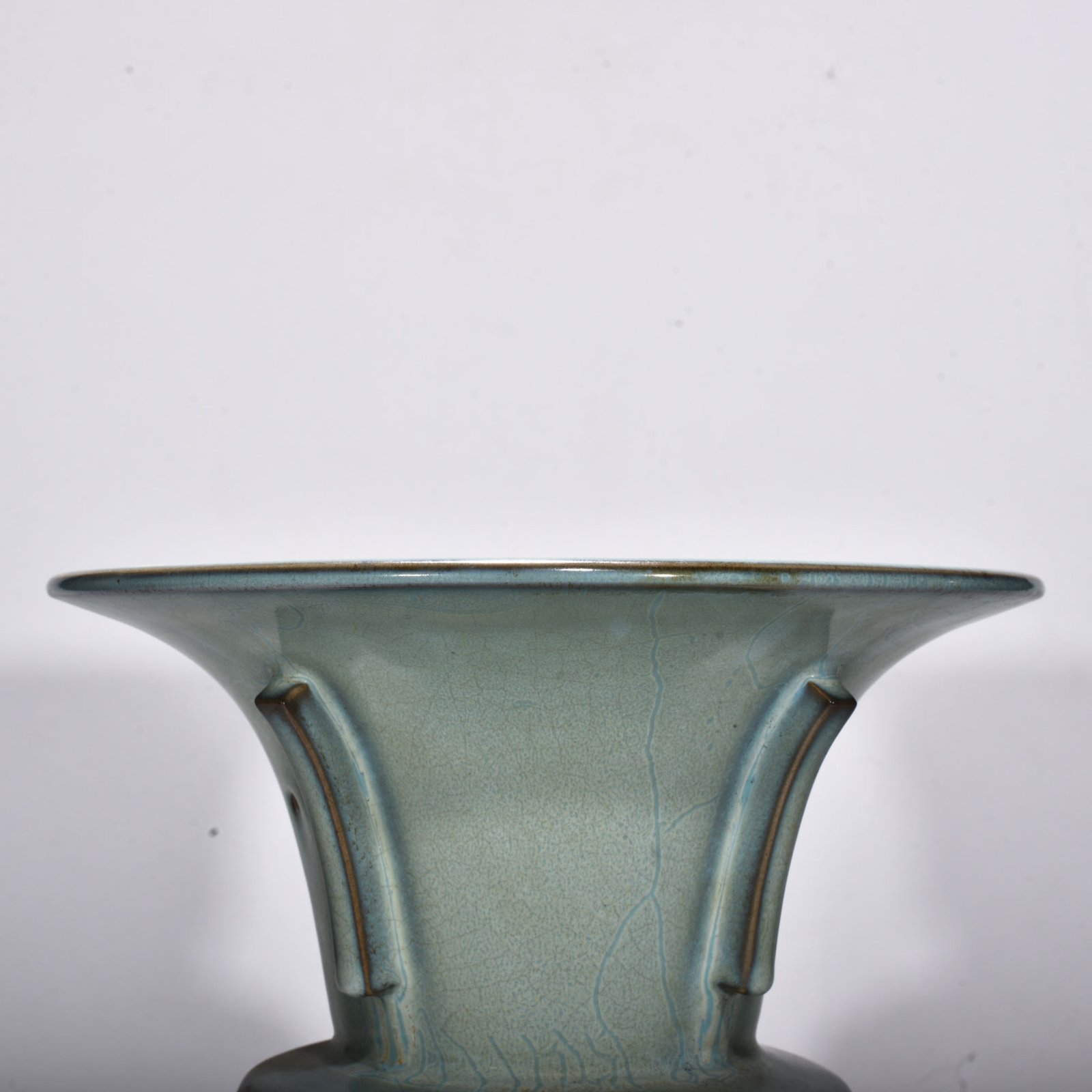 Song Dynasty Sky blue glaze halberd statue from Jun kiln