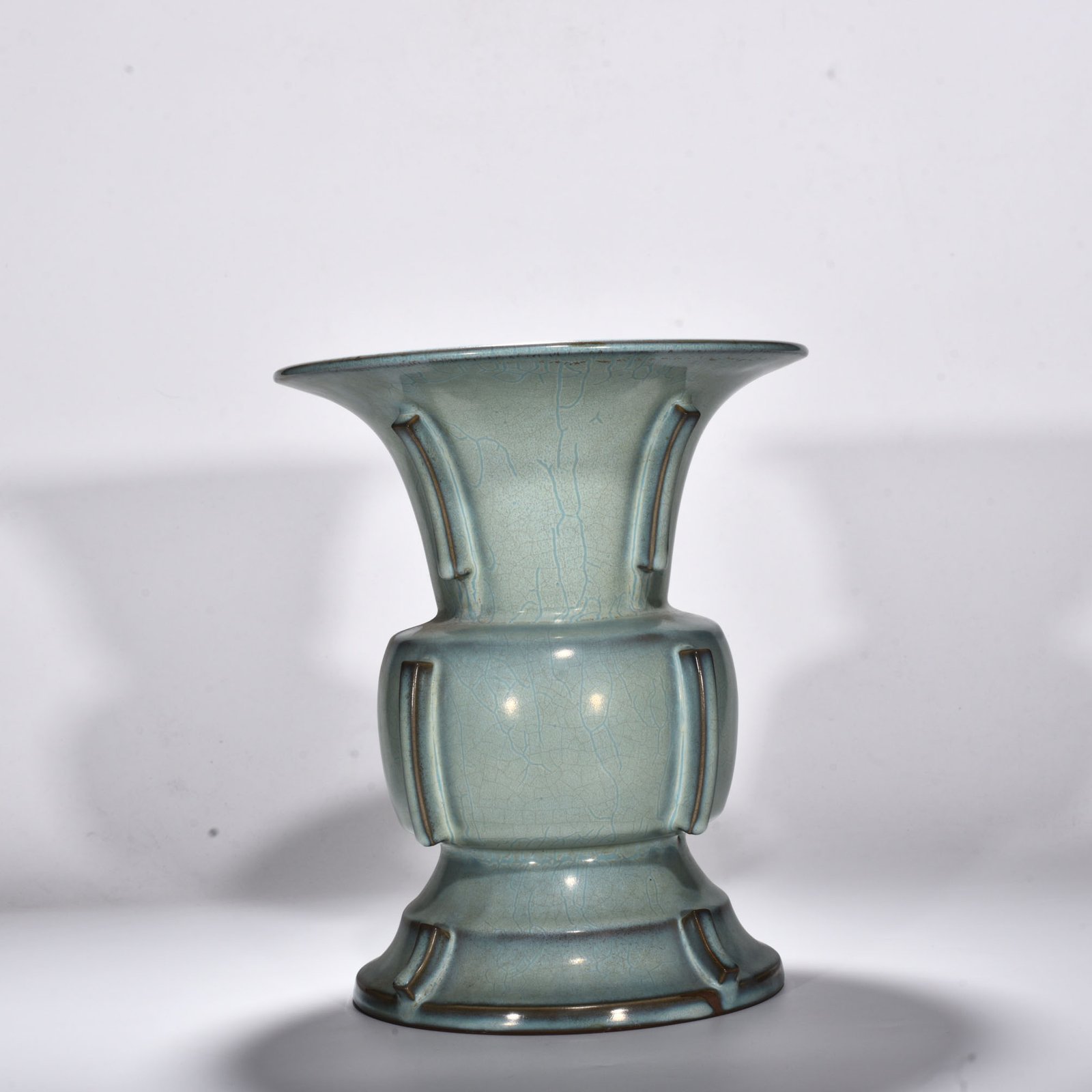 Song Dynasty Sky blue glaze halberd statue from Jun kiln