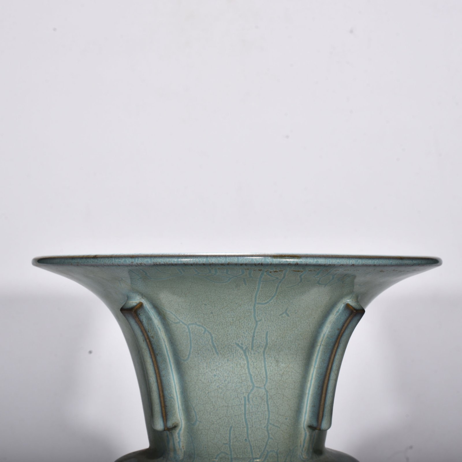 Song Dynasty Sky blue glaze halberd statue from Jun kiln