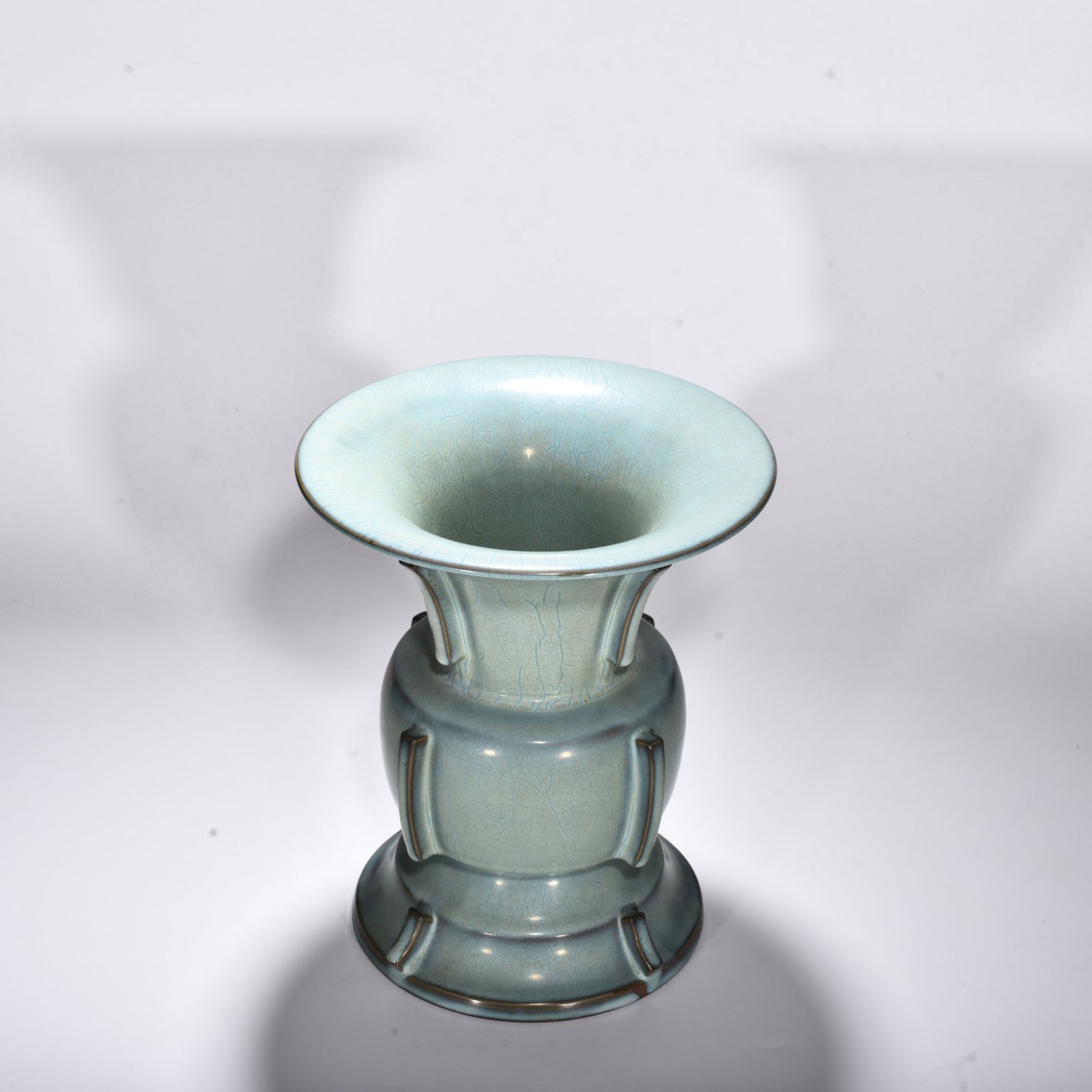 Song Dynasty Sky blue glaze halberd statue from Jun kiln