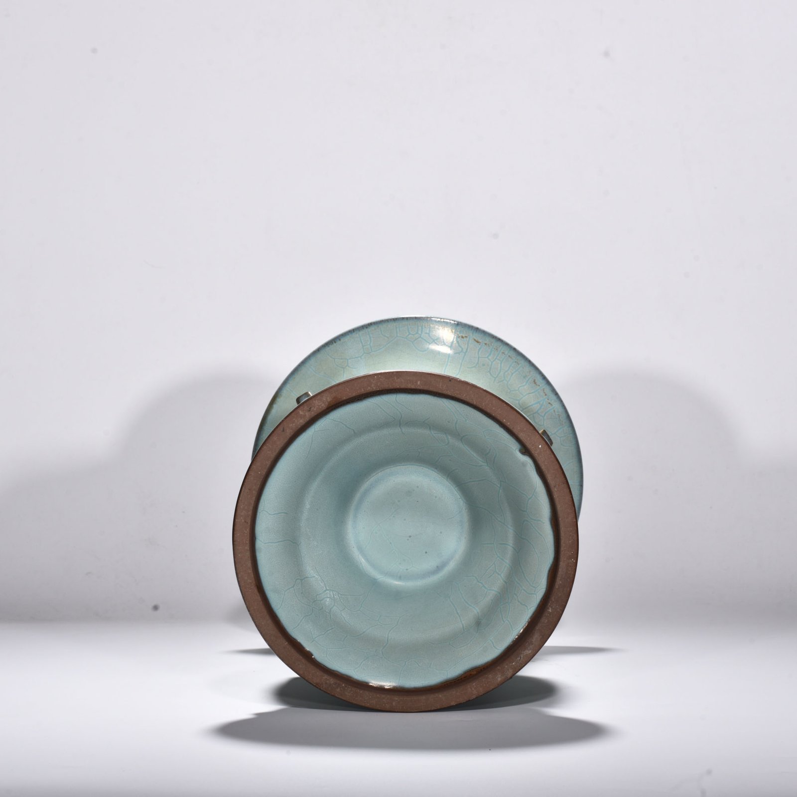 Song Dynasty Sky blue glaze halberd statue from Jun kiln