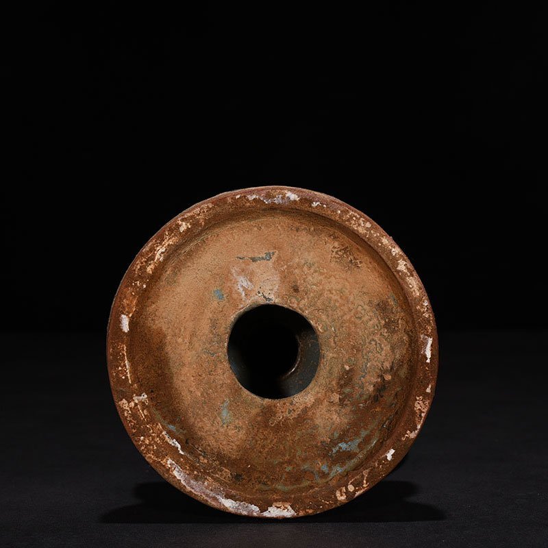 Song Dynasty Jun kiln rose purple glaze Buddha statue