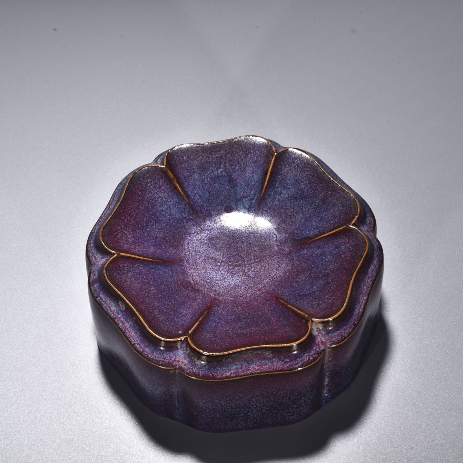 Song Dynasty Jun kiln rose purple glaze box set