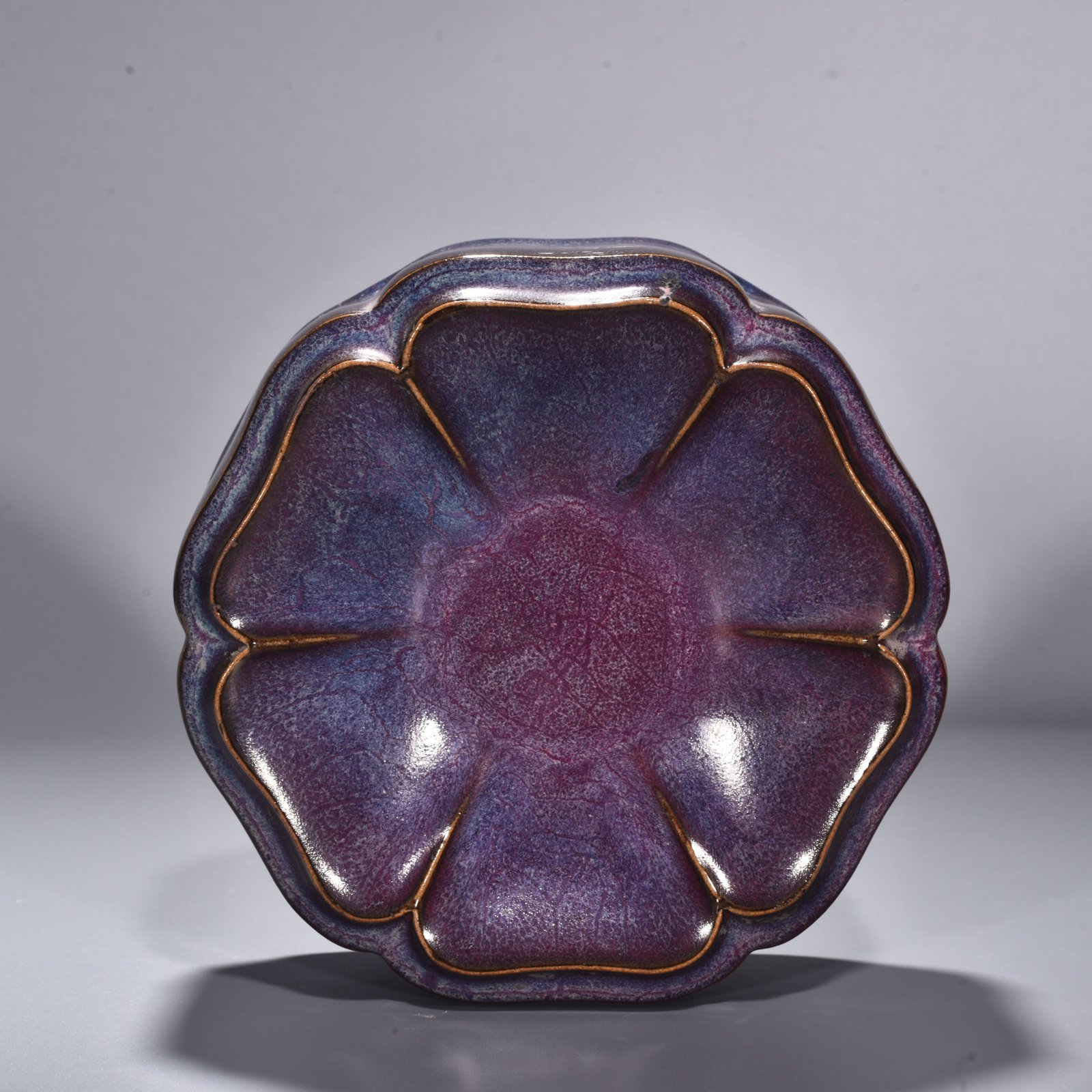 Song Dynasty Jun kiln rose purple glaze box set