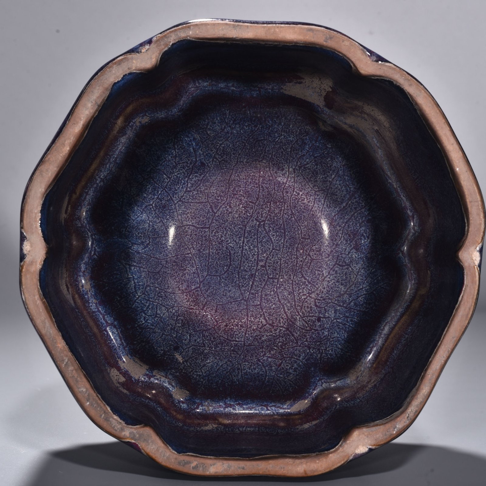 Song Dynasty Jun kiln rose purple glaze box set