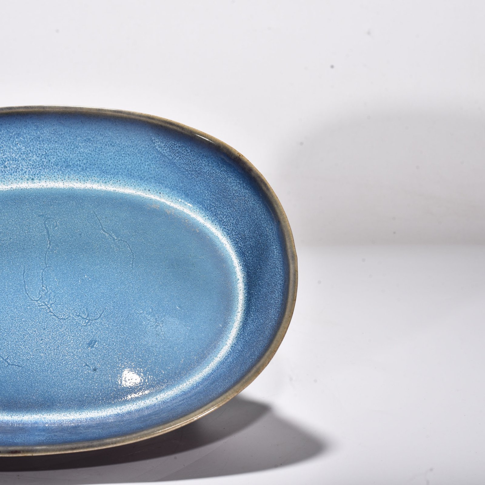 Song Dynasty Jun kiln rose purple glaze narcissus basin