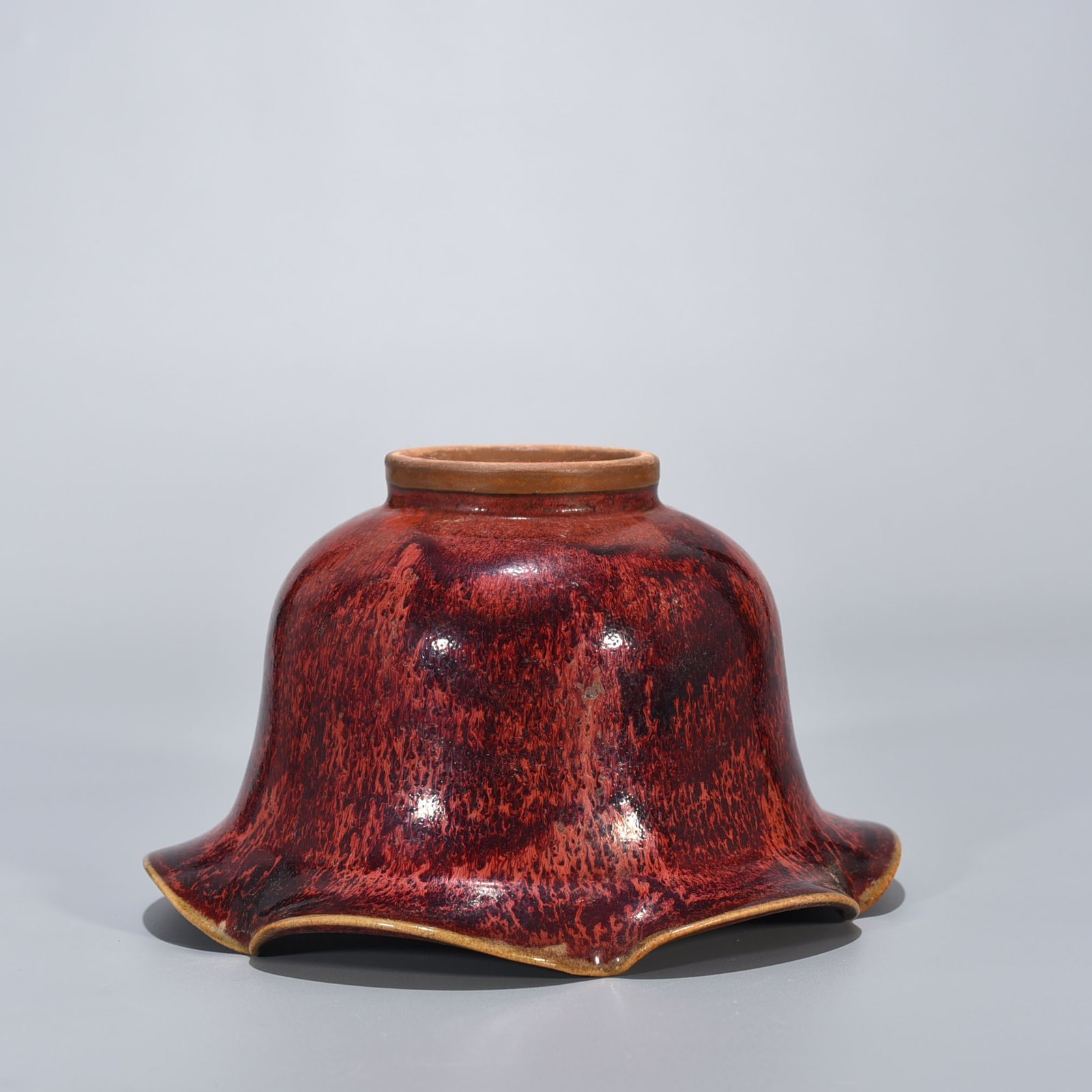 Song Dynasty Jun kiln inscribed Kui mouth bowl
