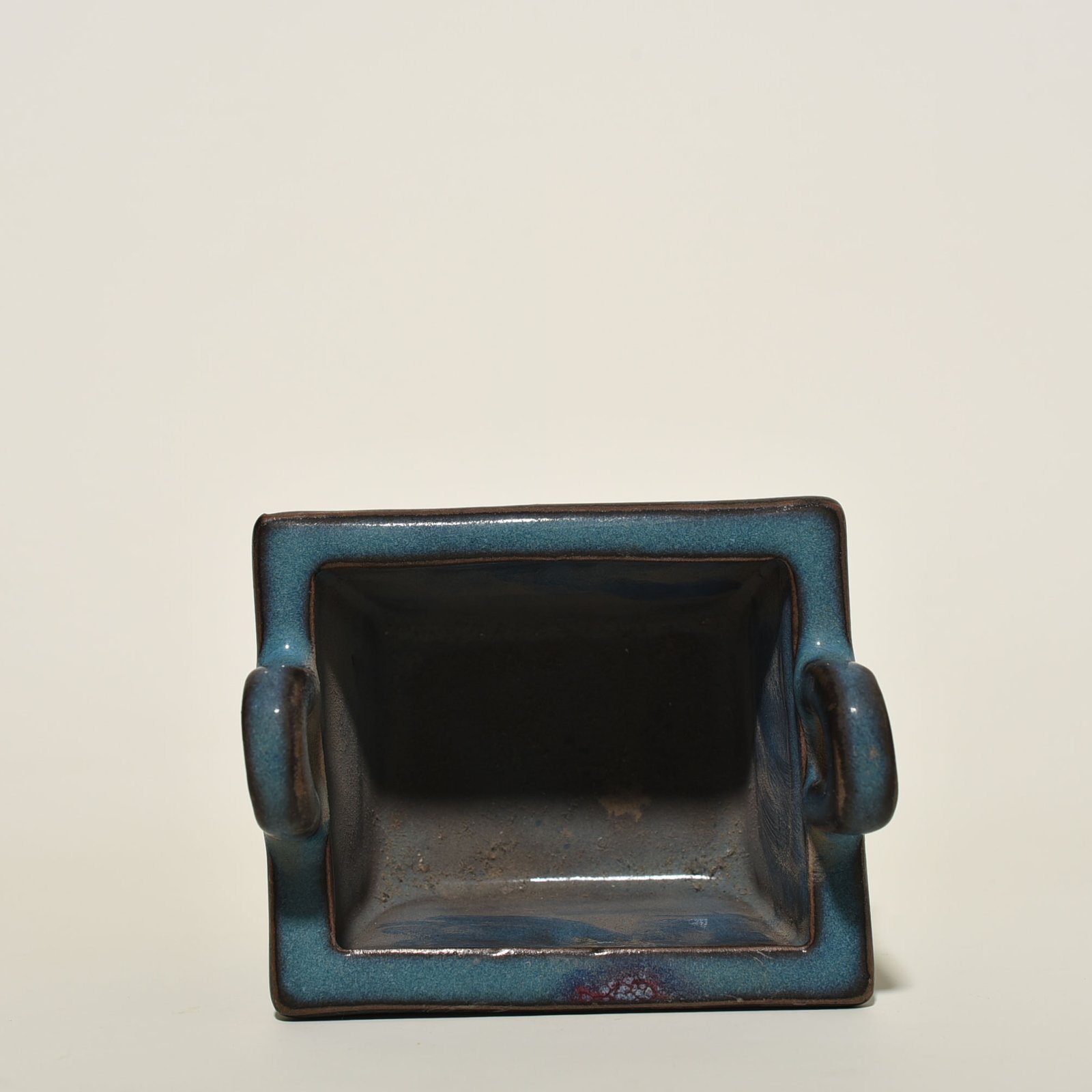 Song Dynasty Jun kiln transformed into square tripod square furnace