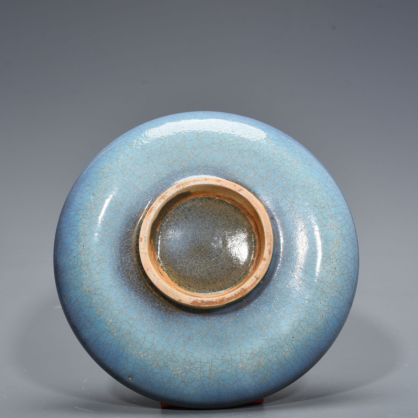 Song Dynasty Jun kiln variable glaze plate