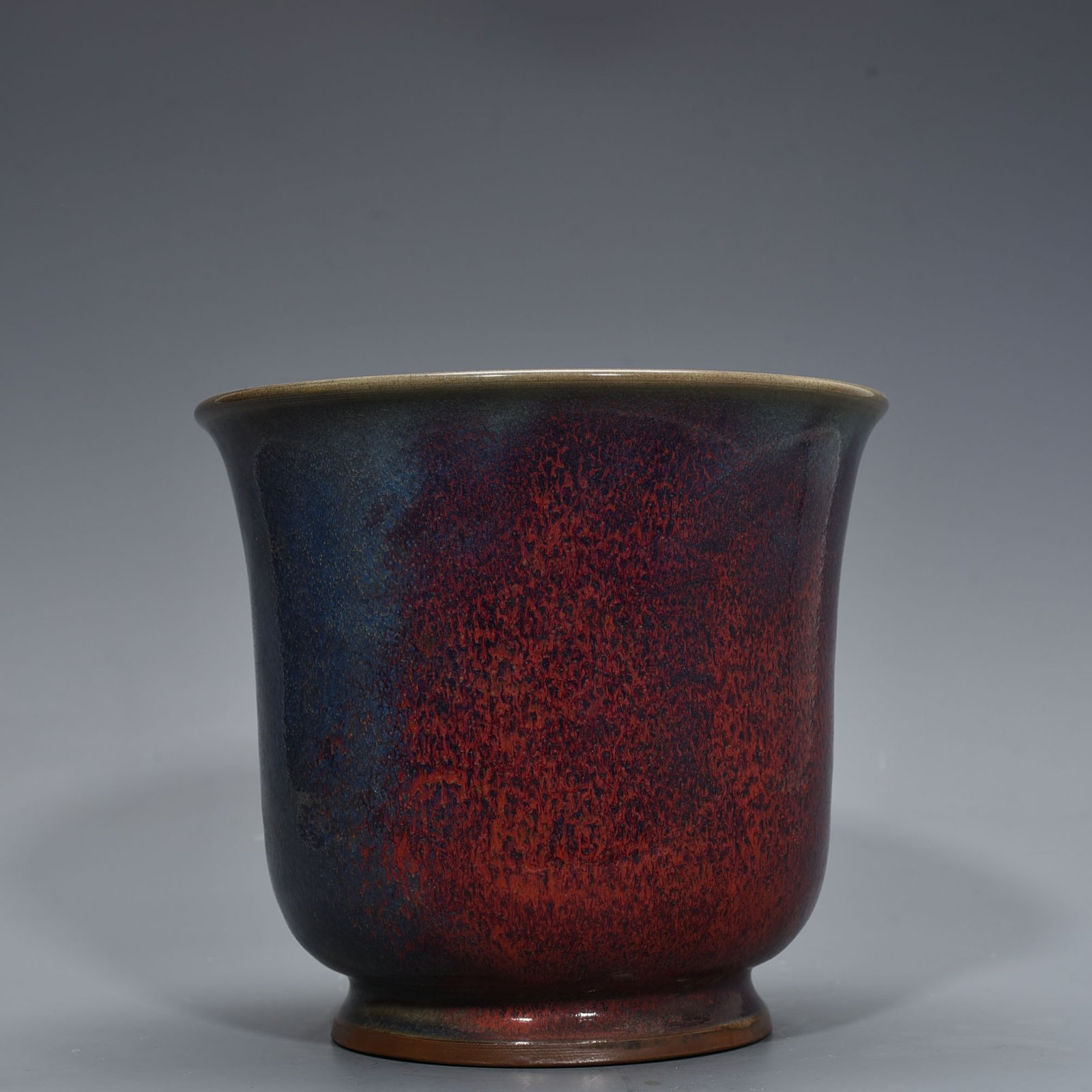 Song Dynasty Jun Kiln Variable Glaze Flower Pot