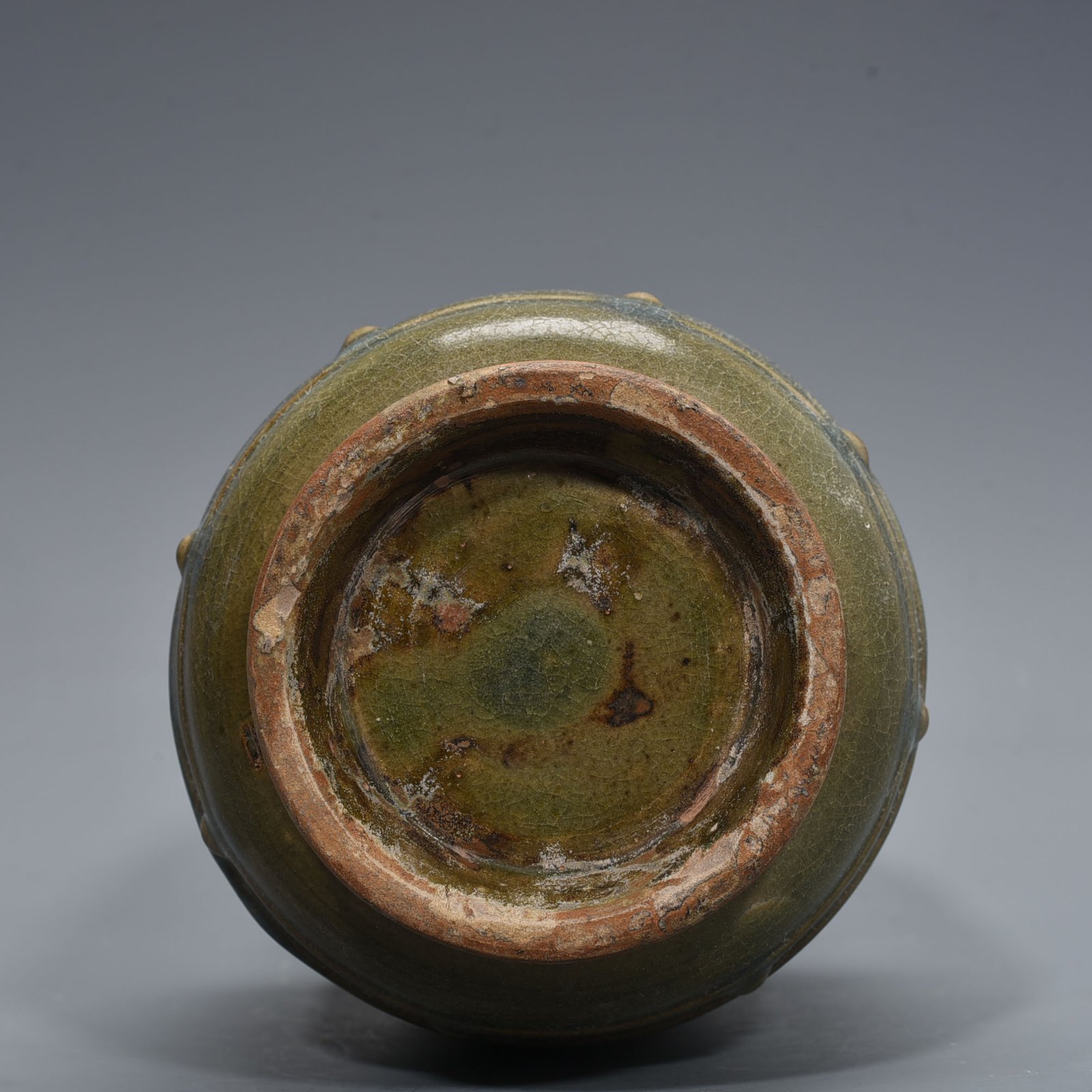 Song Dynasty Jun Kiln Variable Glaze Drum Nail Vase