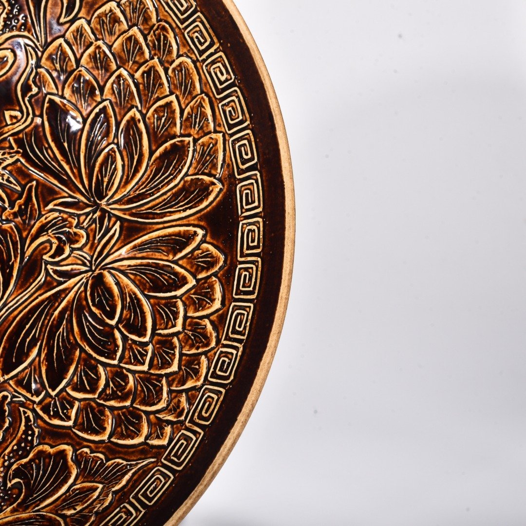 Song Dynasty Heiding Qilin gift-giving pattern bowl