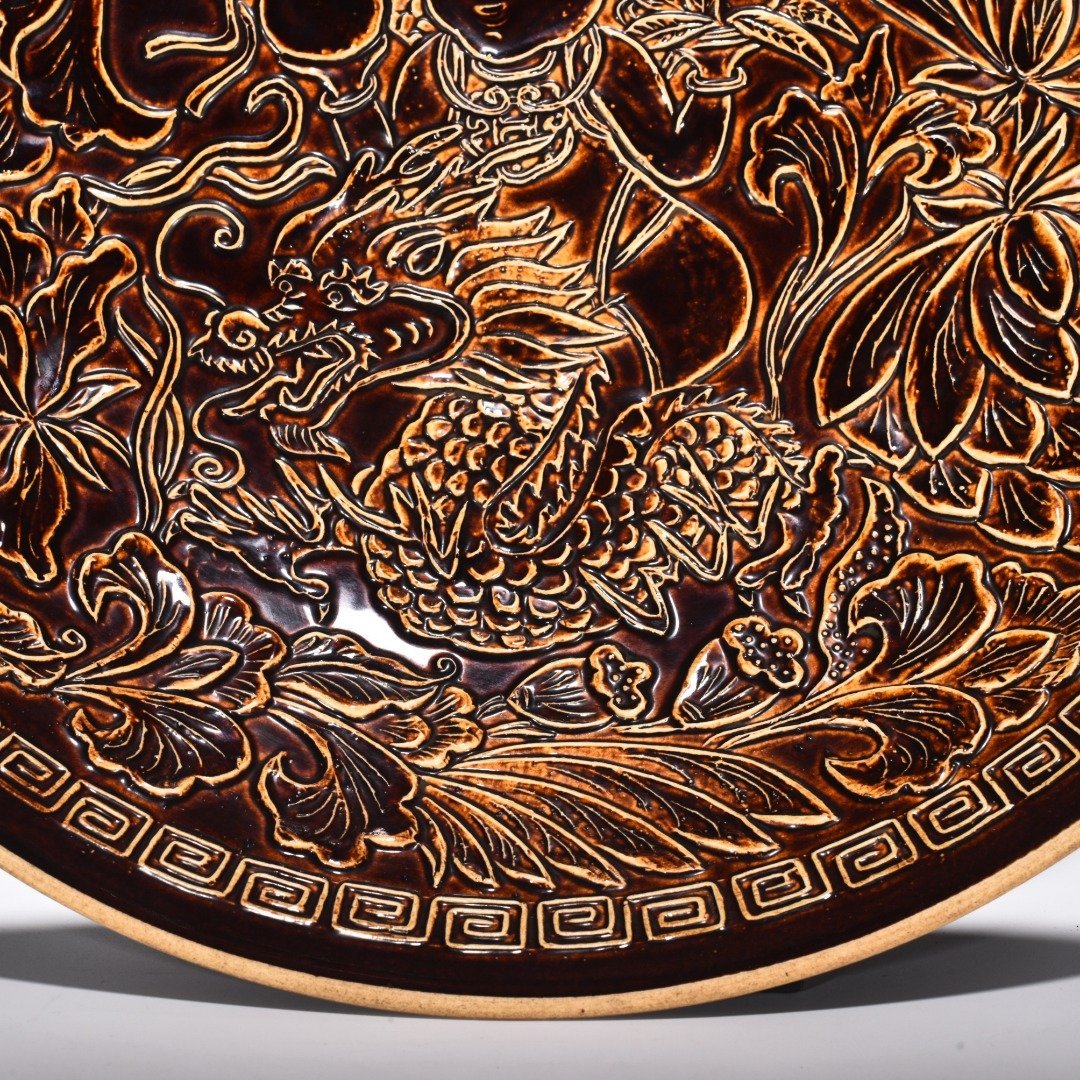 Song Dynasty Heiding Qilin gift-giving pattern bowl