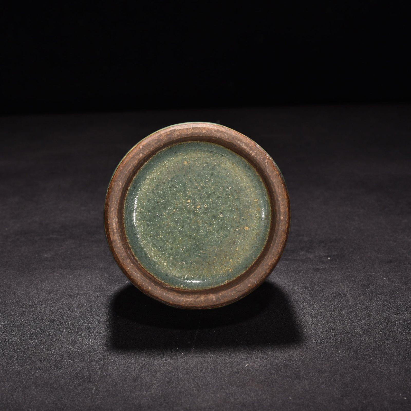 Song Dynasty Longquan Kiln Plum celadon glaze and gilded rattle