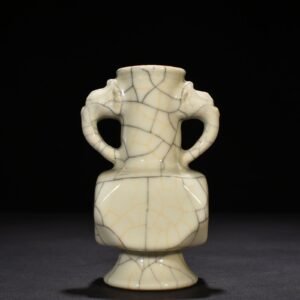 Ming Dynasty Chenghua Ge Kiln Japanese Jiao Bottle