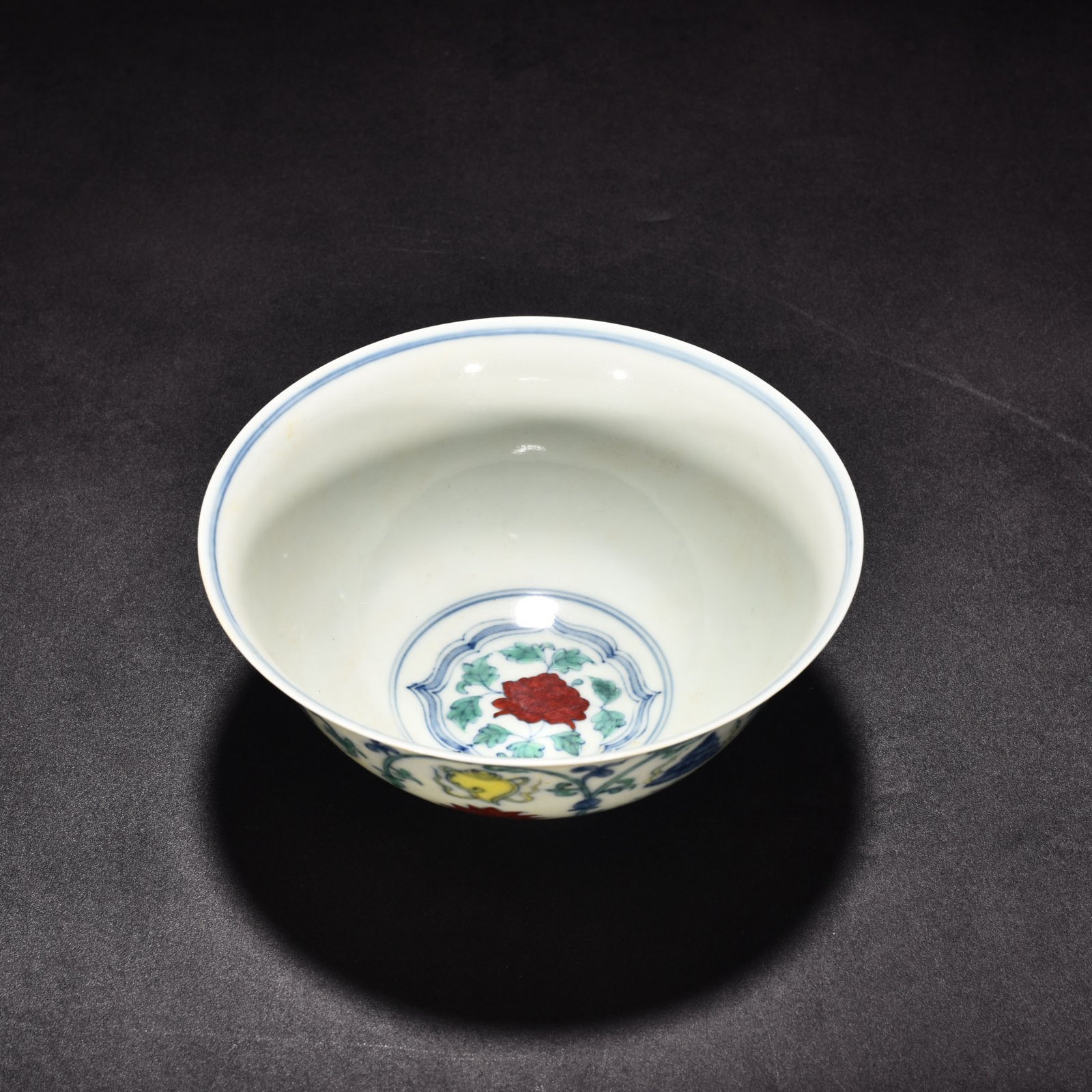 Ming Dynasty Chenghua doucai eight-treasure palace bowl