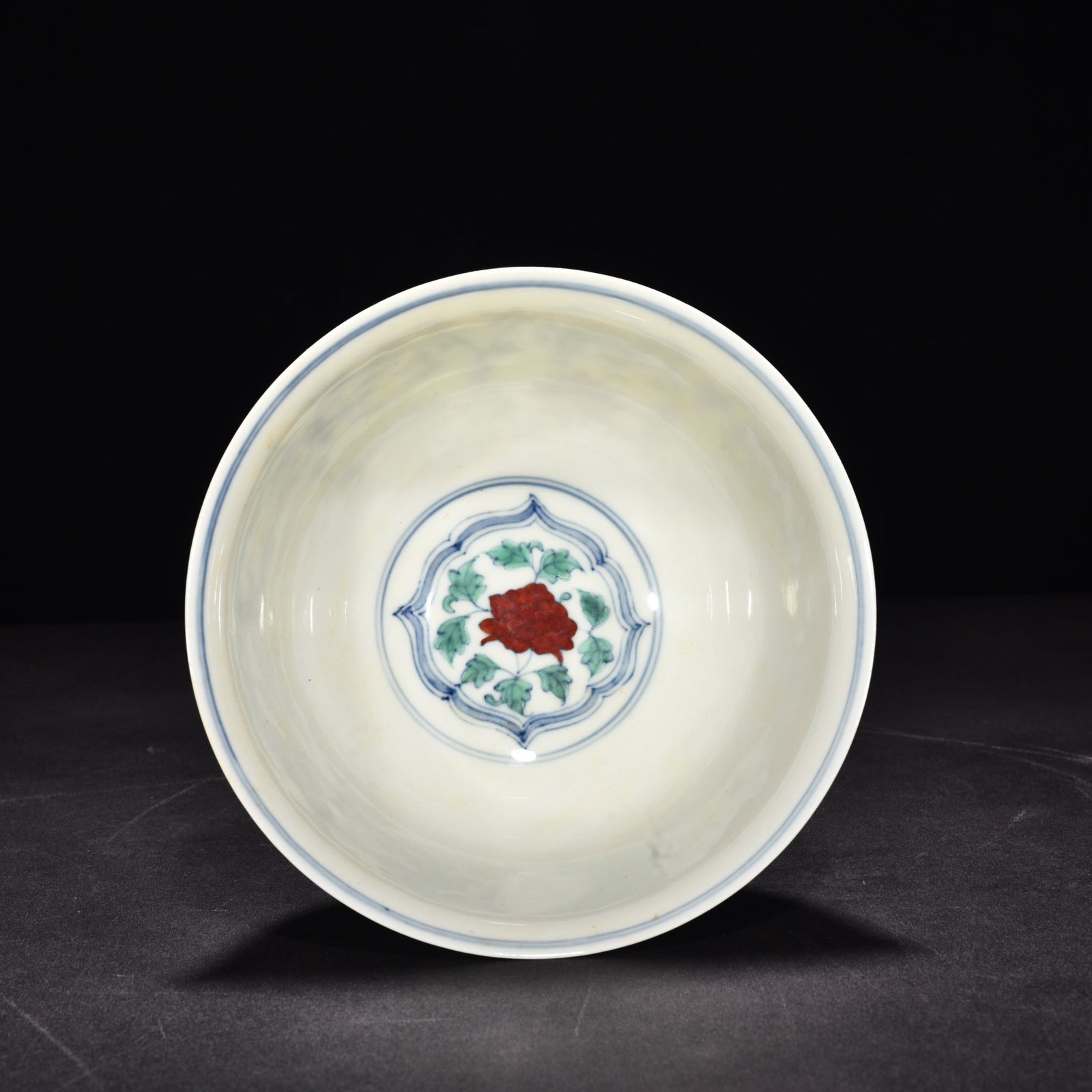 Ming Dynasty Chenghua doucai eight-treasure palace bowl