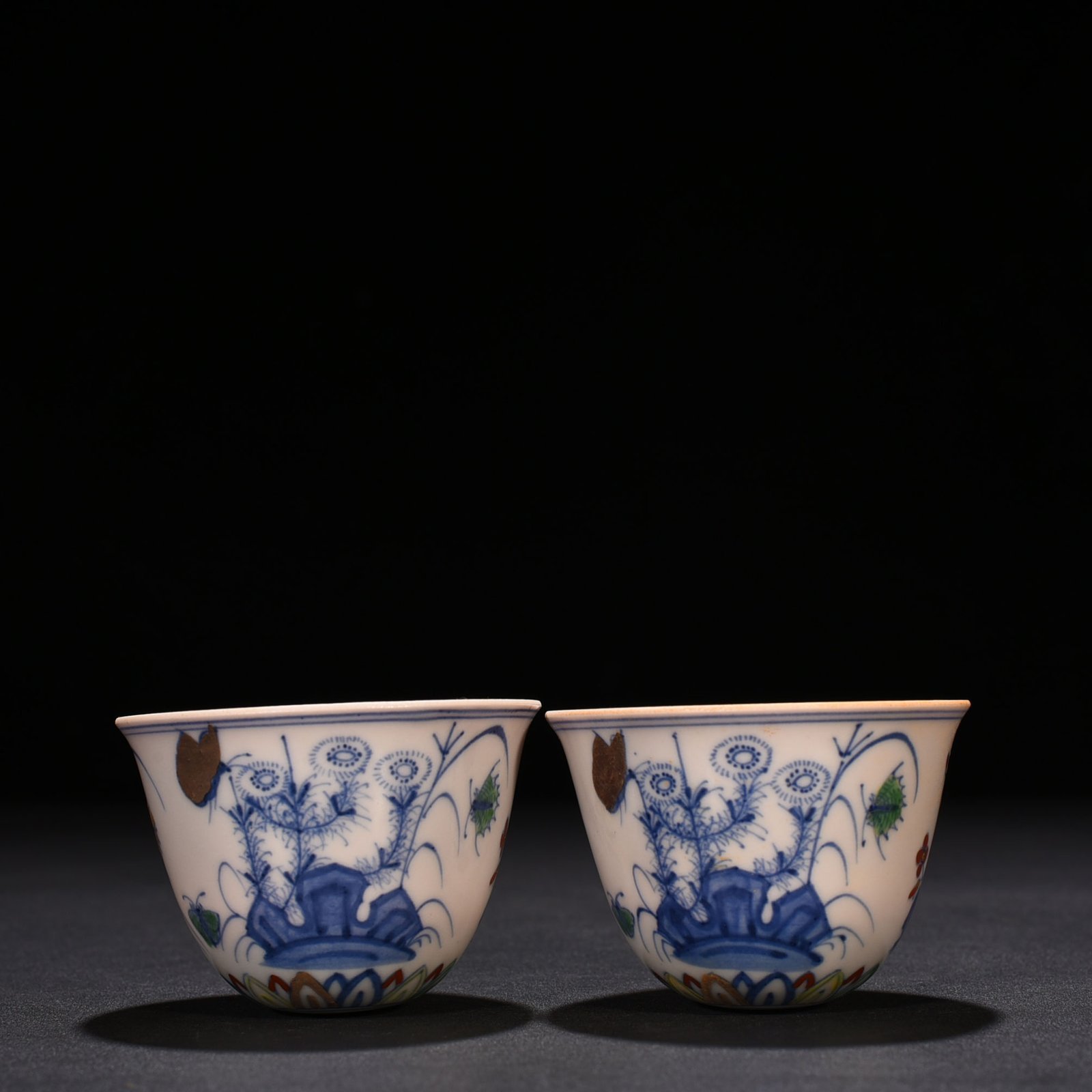Ming Dynasty Chenghua Doucai Colorful Purple
