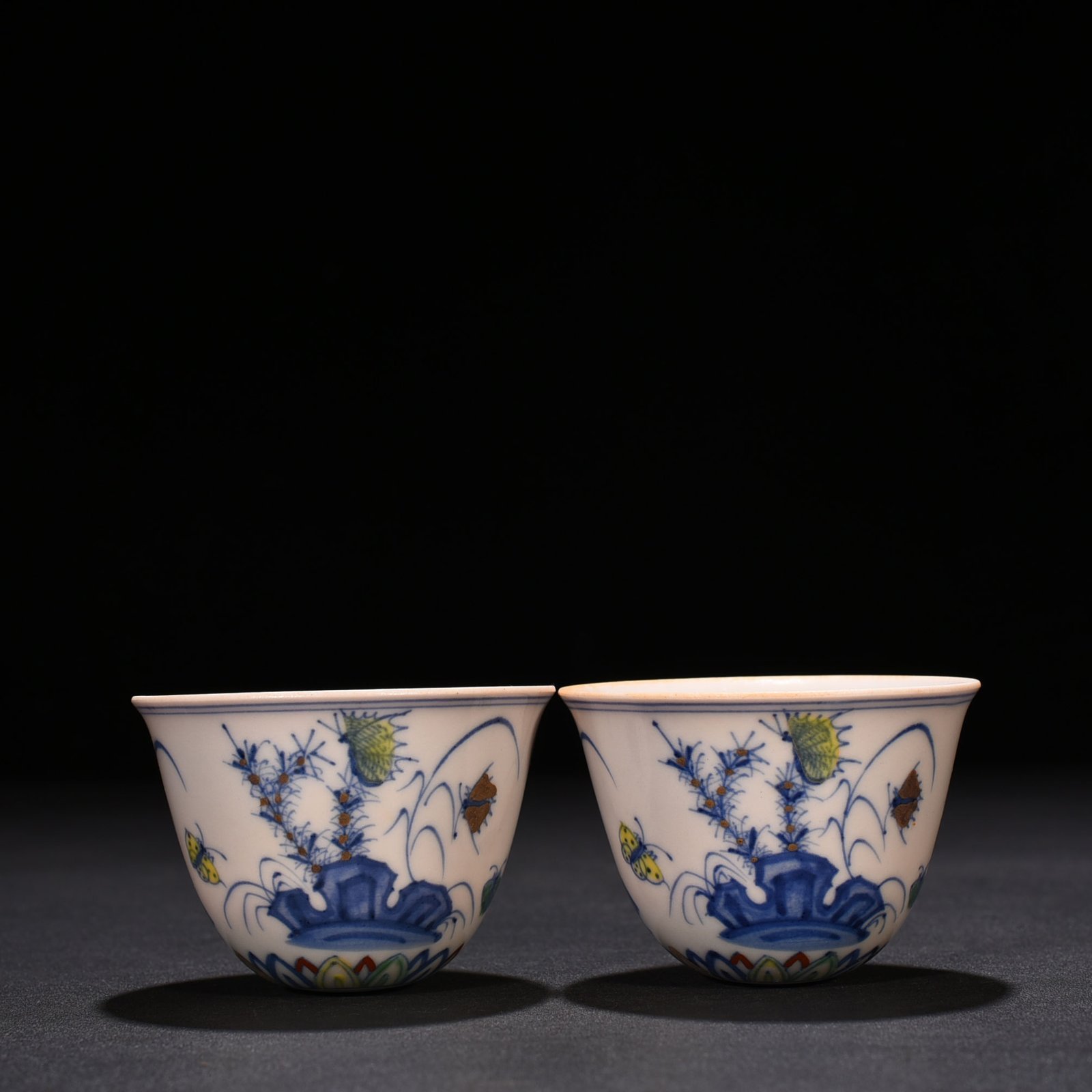 Ming Dynasty Chenghua Doucai Colorful Purple
