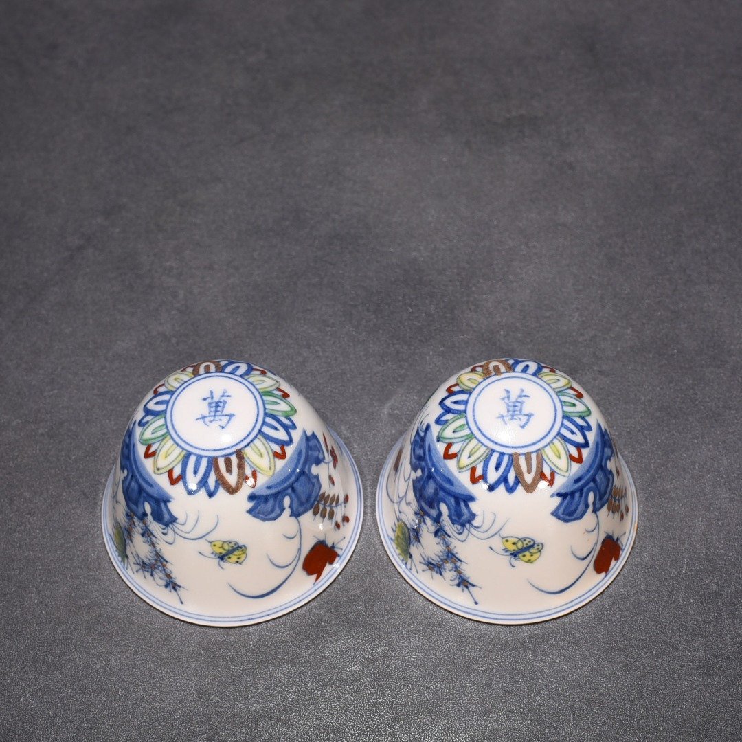 Ming Dynasty Chenghua Doucai Colorful Purple