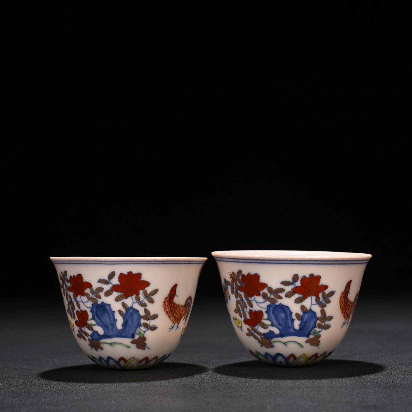 Ming Dynasty Chenghua Doucai Colorful Purple Concubine