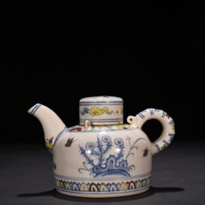 Ming Dynasty Chenghua Doucai colorful purple royal concubine style bamboo pot