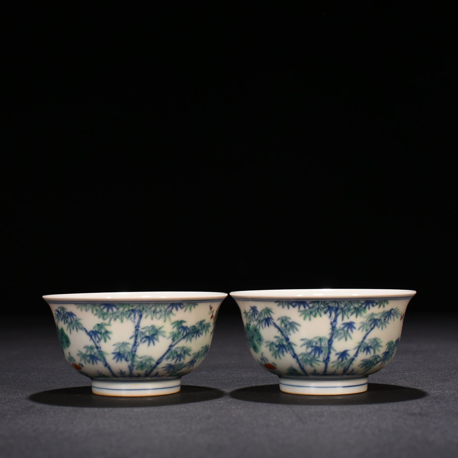 Ming Dynasty Chenghua cup with pine
