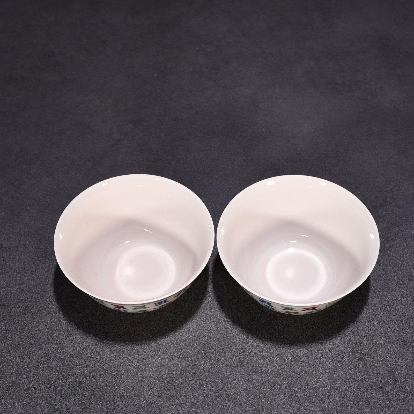 Ming Dynasty Chenghua Sanskrit cylinder cup Wan Guifei ten thousand characters