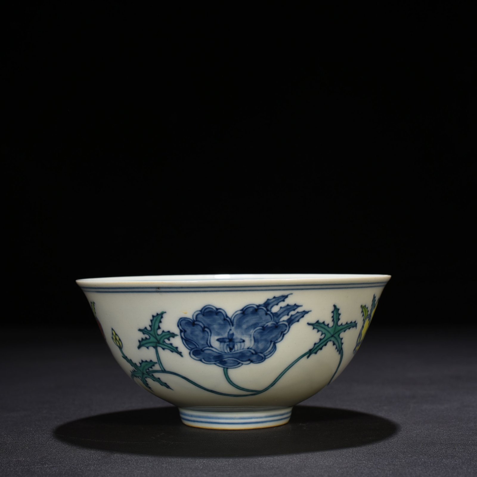 Ming Dynasty Chenghua palace bowl with intertwined branches and floral