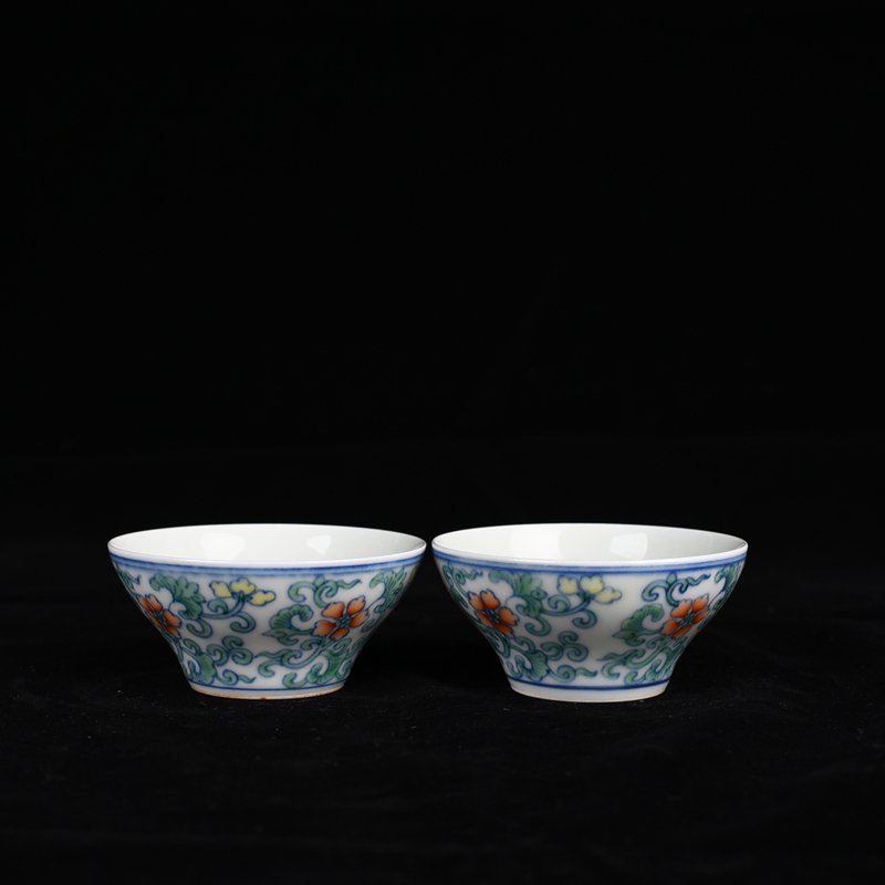 Ming Dynasty Chenghua Flower Cup
