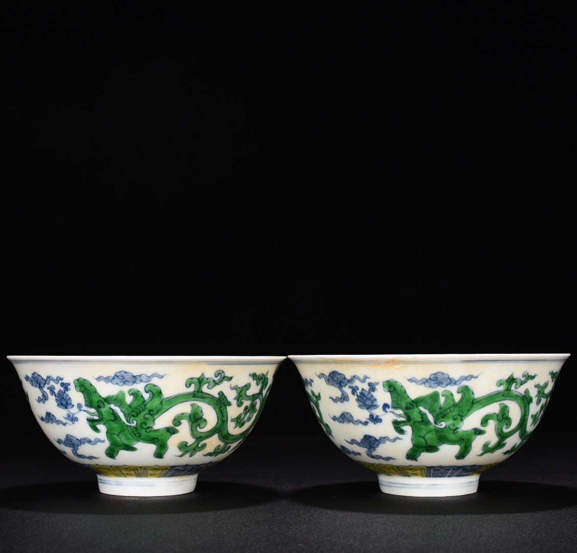 Ming Dynasty Chenghua bowl with dragon