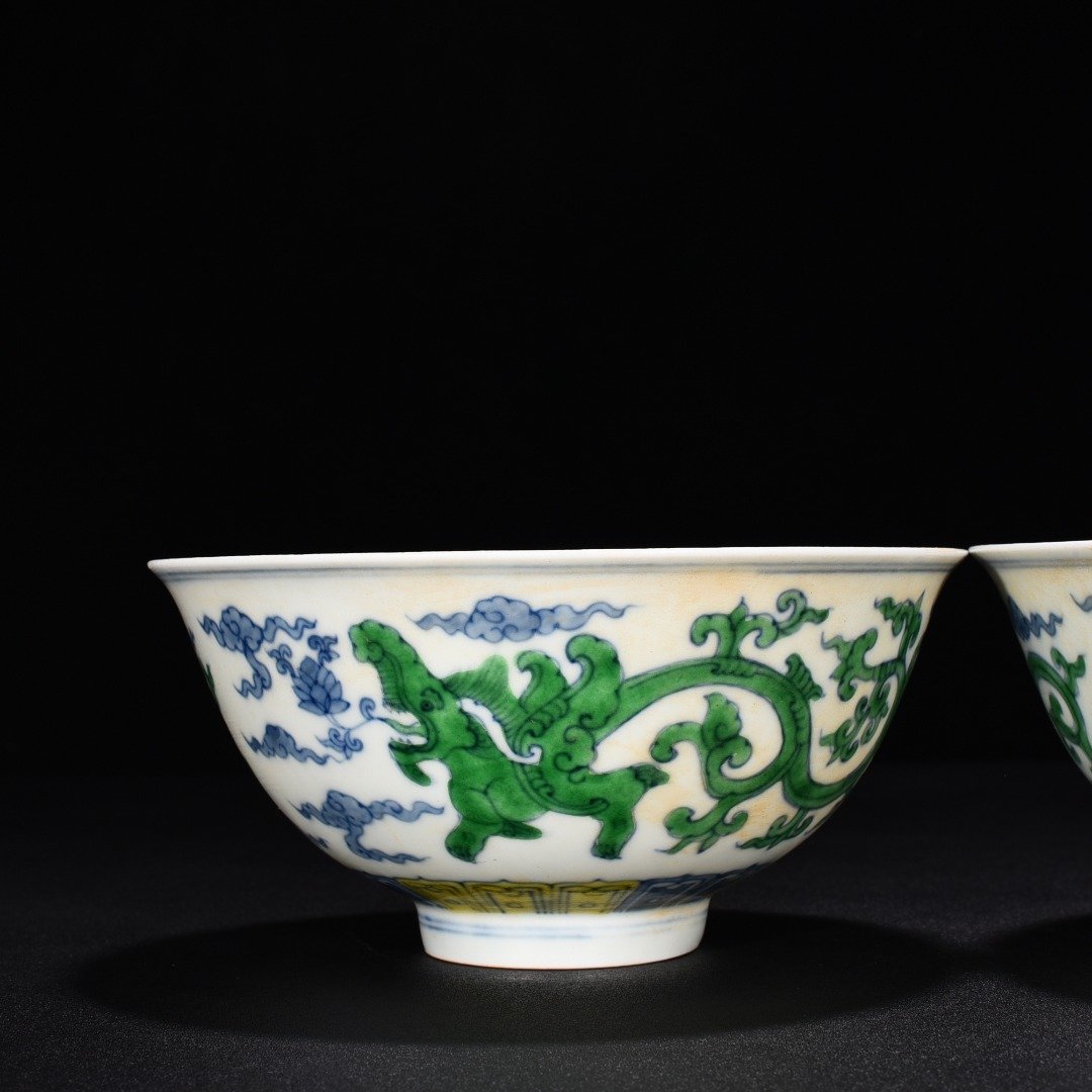 Ming Dynasty Chenghua bowl with dragon