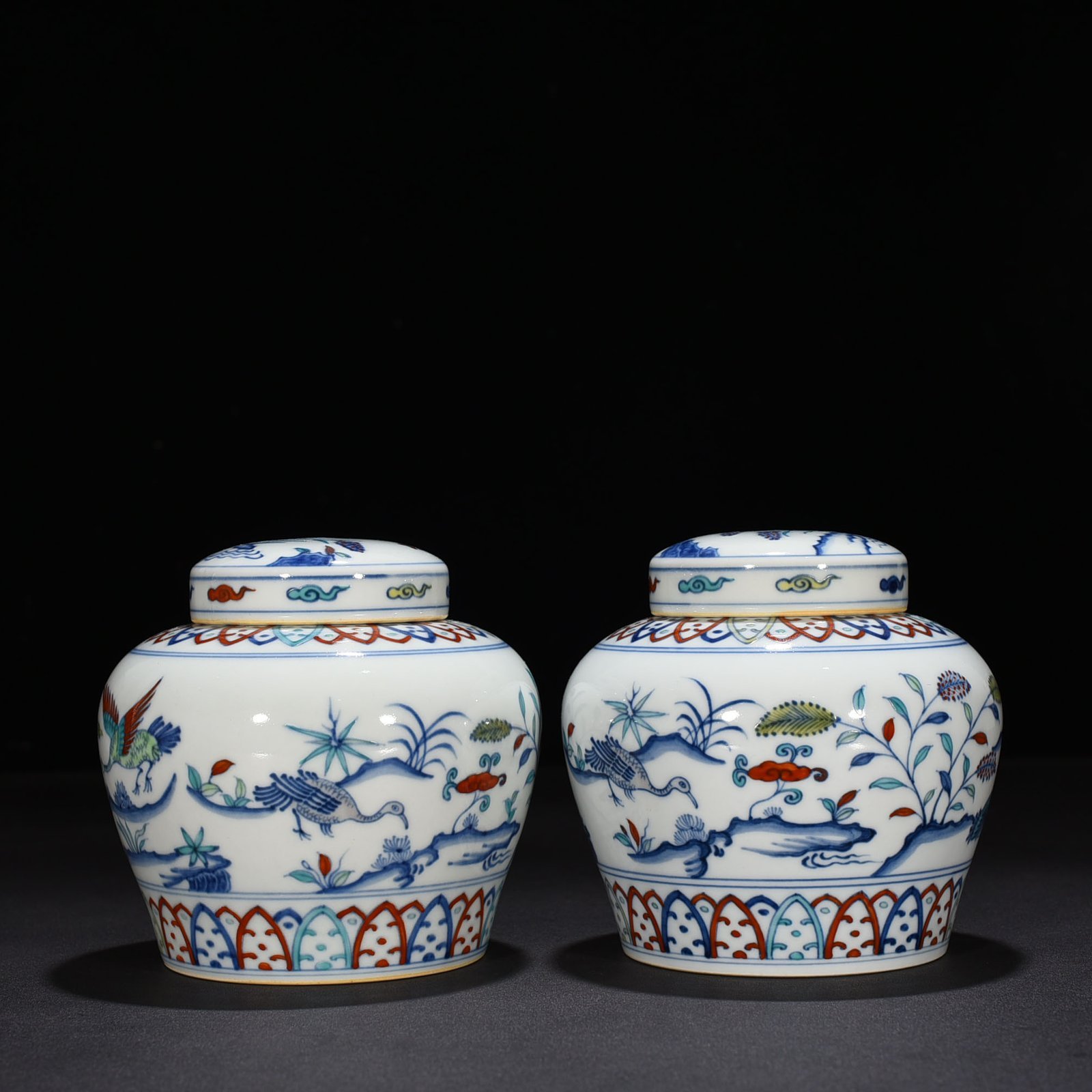 Ming Dynasty Chenghua  Suzhou Food Tianzi Jar